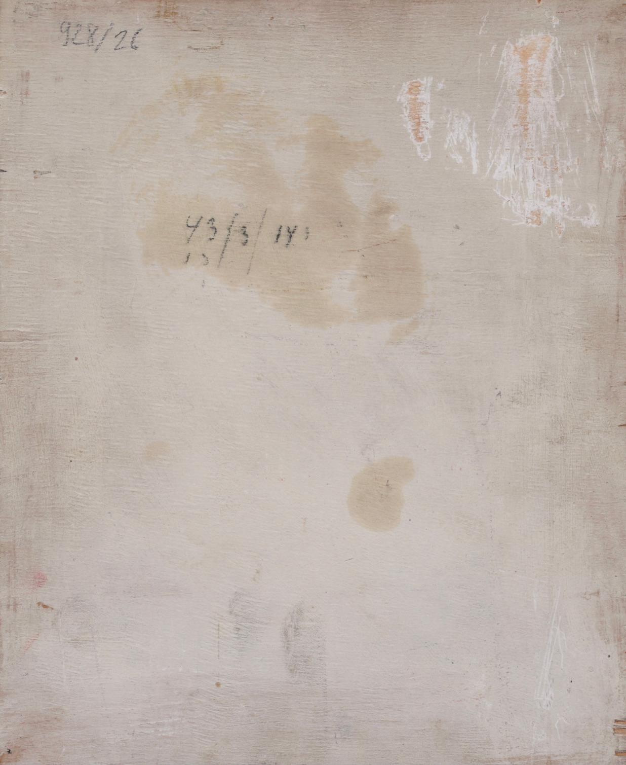 Otto Thiele Flower Market Berlin Impressionist Interior Oil