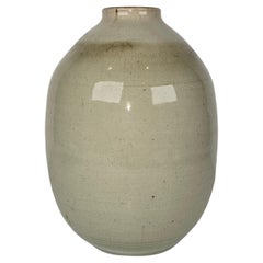 Otto + Vivika Heino Mid Century Modern Studio Pottery Celadon Glaze Vase