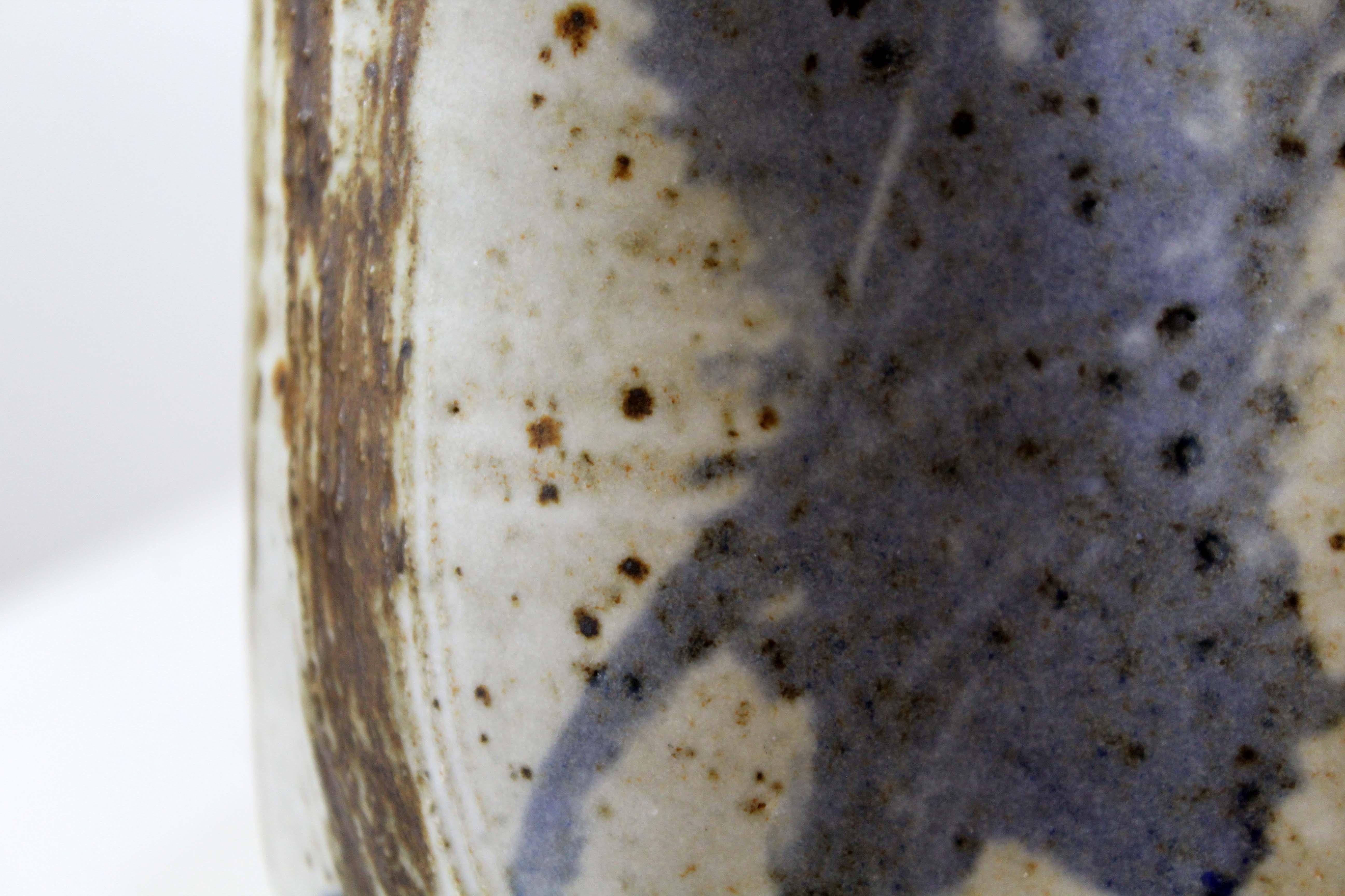 Pottery Otto & Vivka Heino Small Pinched Form Vessel Vase