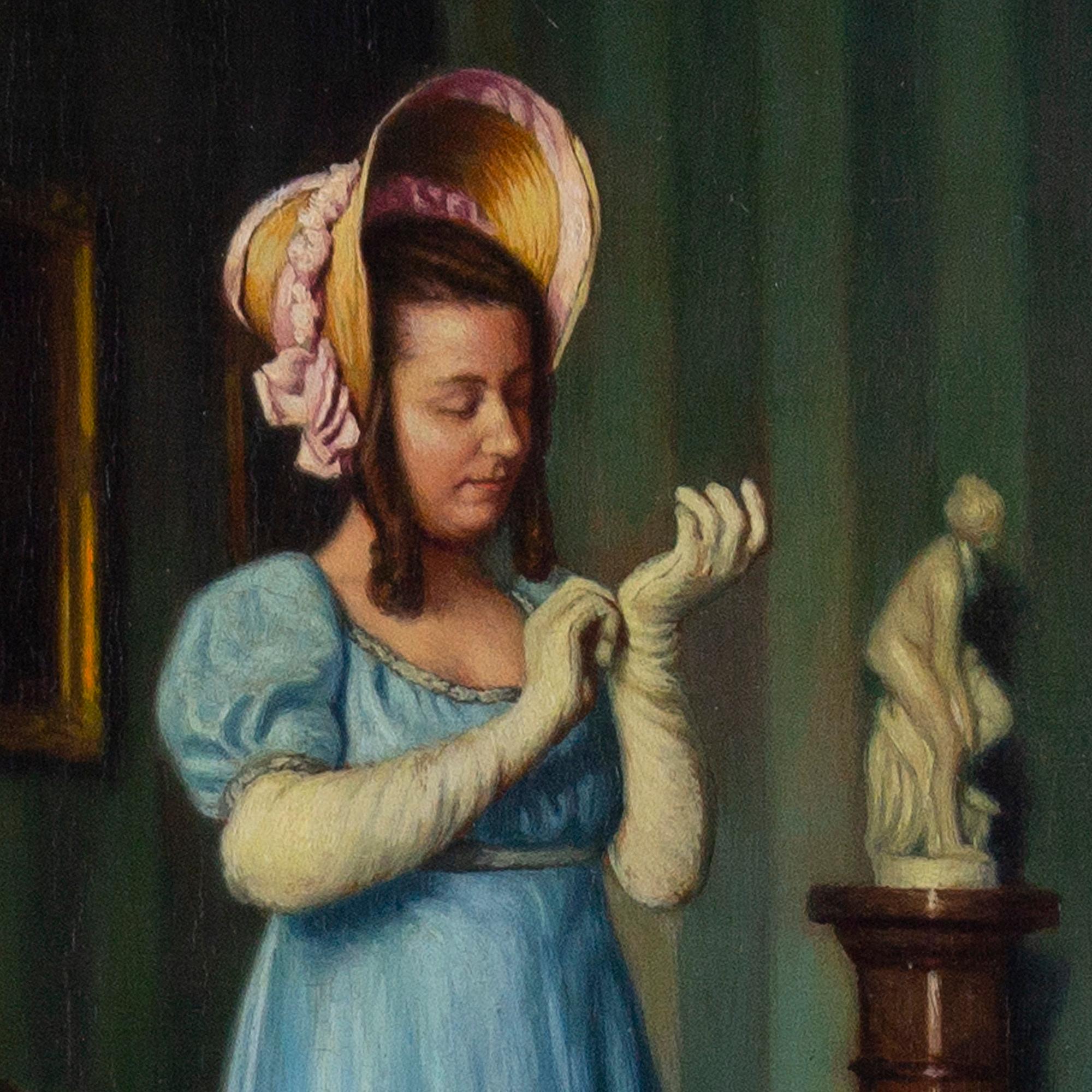 Otto Voigt, The Finishing Touches, peinture à l'huile 6