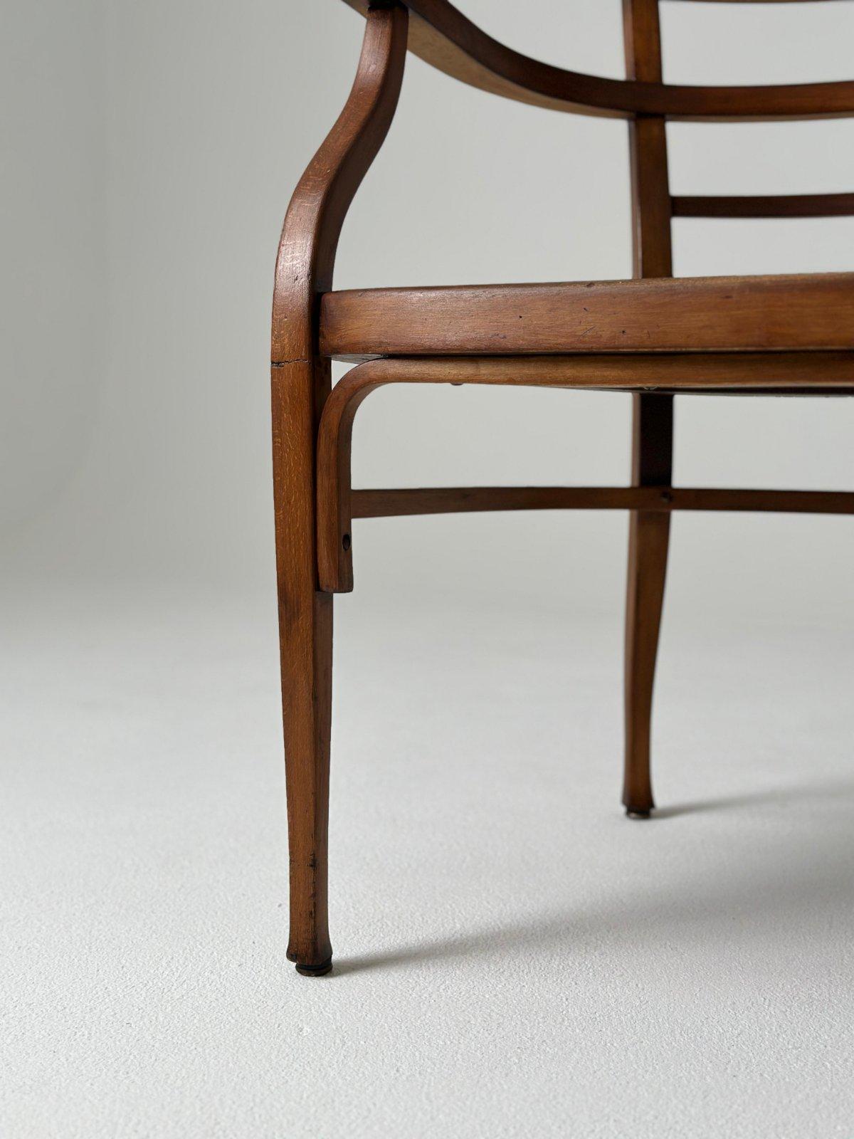 Otto Wagner Armchair For THONET 1900s For Sale 5