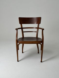 Otto Wagner Armchair 1900s For THONET No 6511