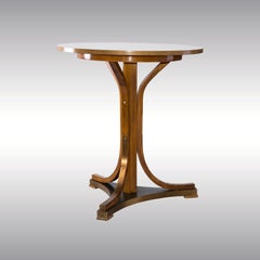 Otto Wagner Attributed, Thonet Jugendstil Coffee Table with Label