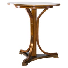 Otto Wagner zugeschriebener Thonet Jugendstil-Couchtisch mit Label