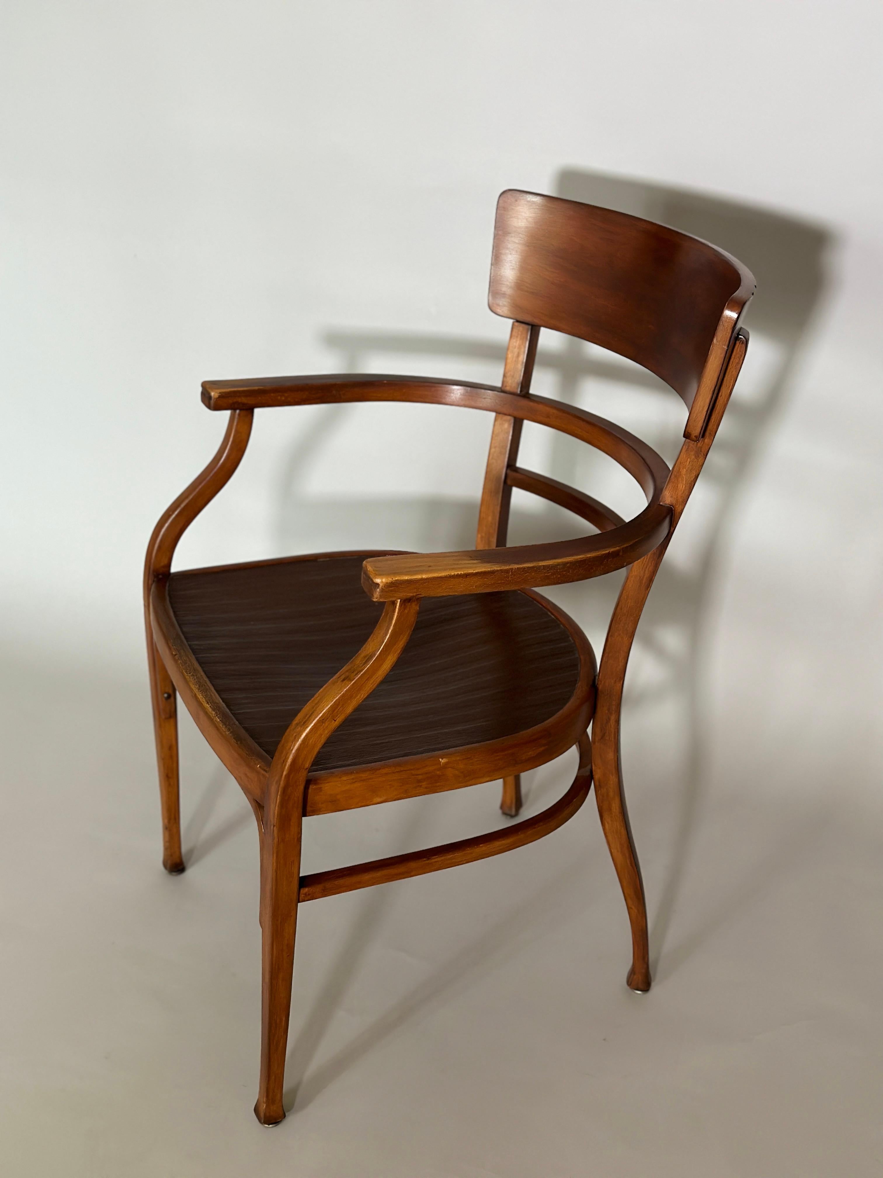 Jugendstil Otto Wagner Chair for Thonet, 1900s For Sale