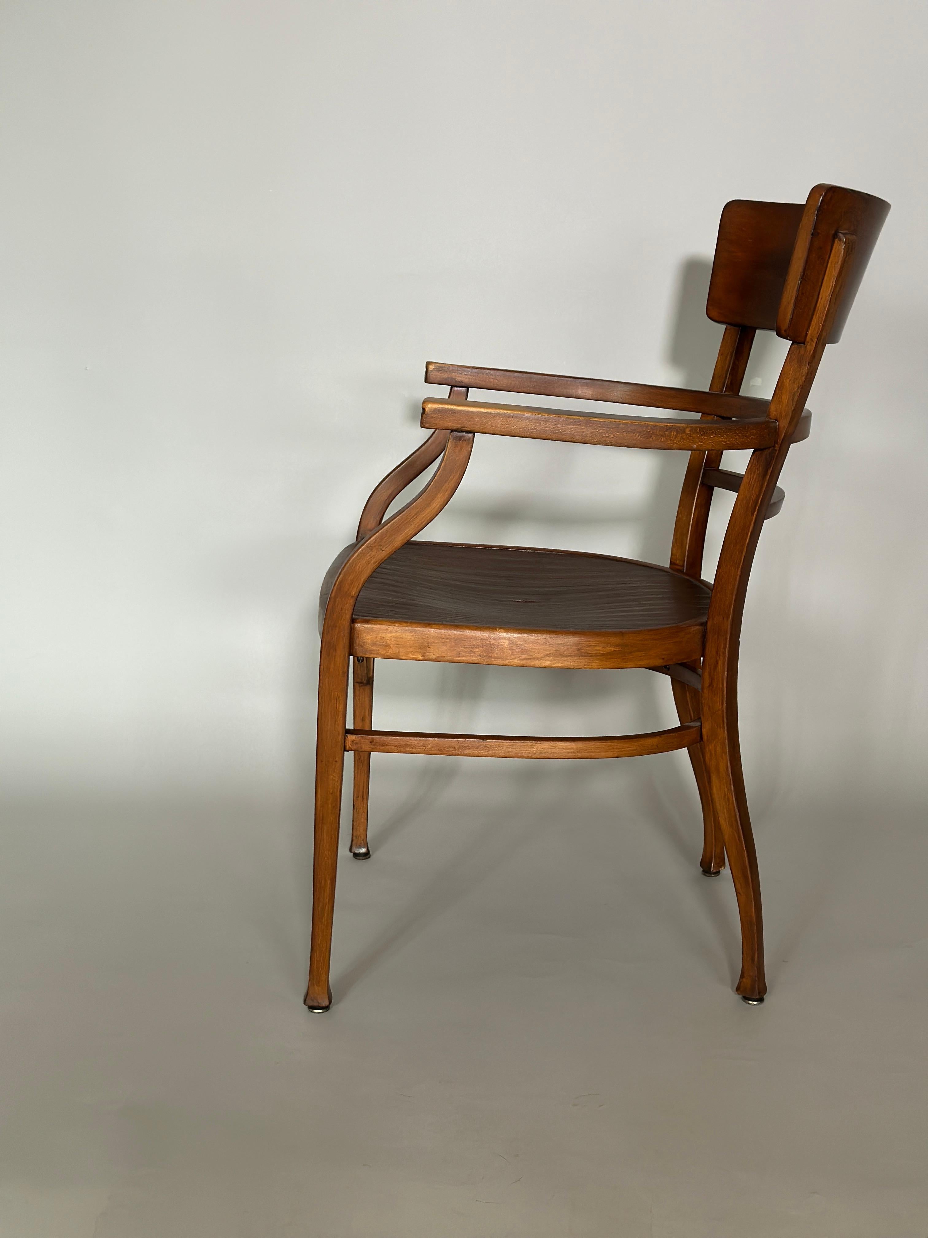 Austrian Otto Wagner Chair for Thonet, 1900s For Sale
