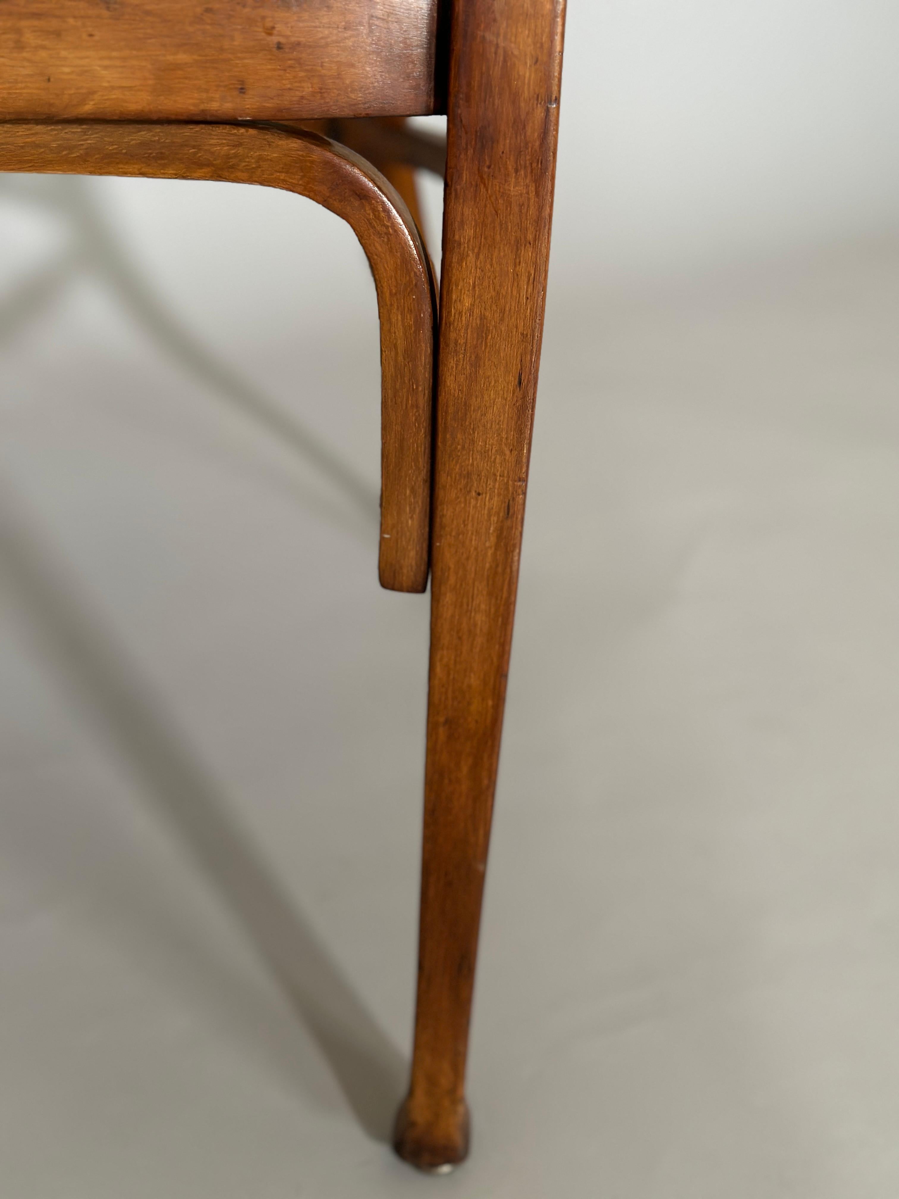 Wood Otto Wagner Chair for Thonet, 1900s For Sale