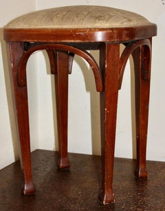 Otto Wagner Jugendstil-Hocker J.J. Kohn #715