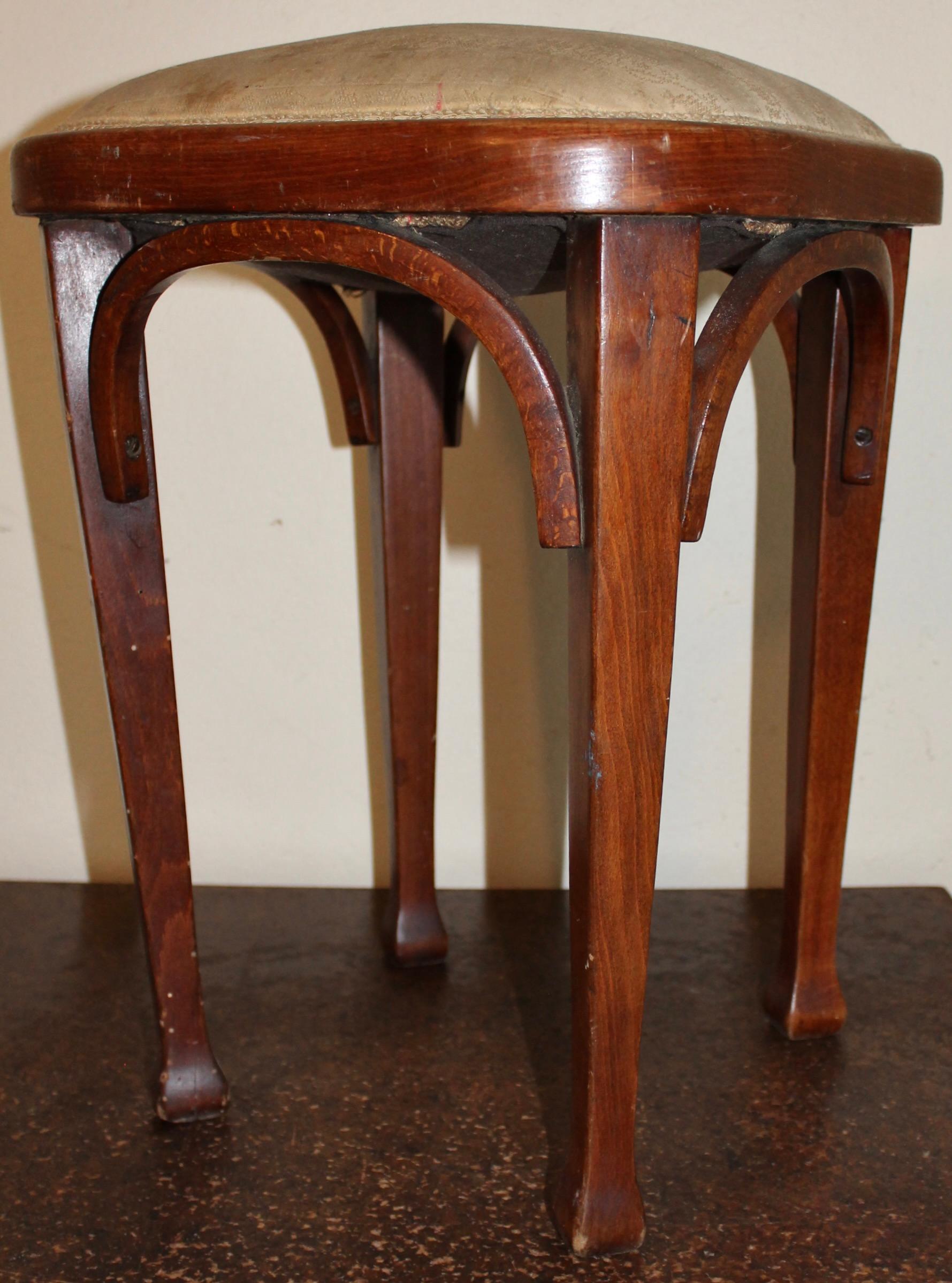 Otto Wagner Taburete Jugendstil J.J. Kohn nº 715 en venta 1