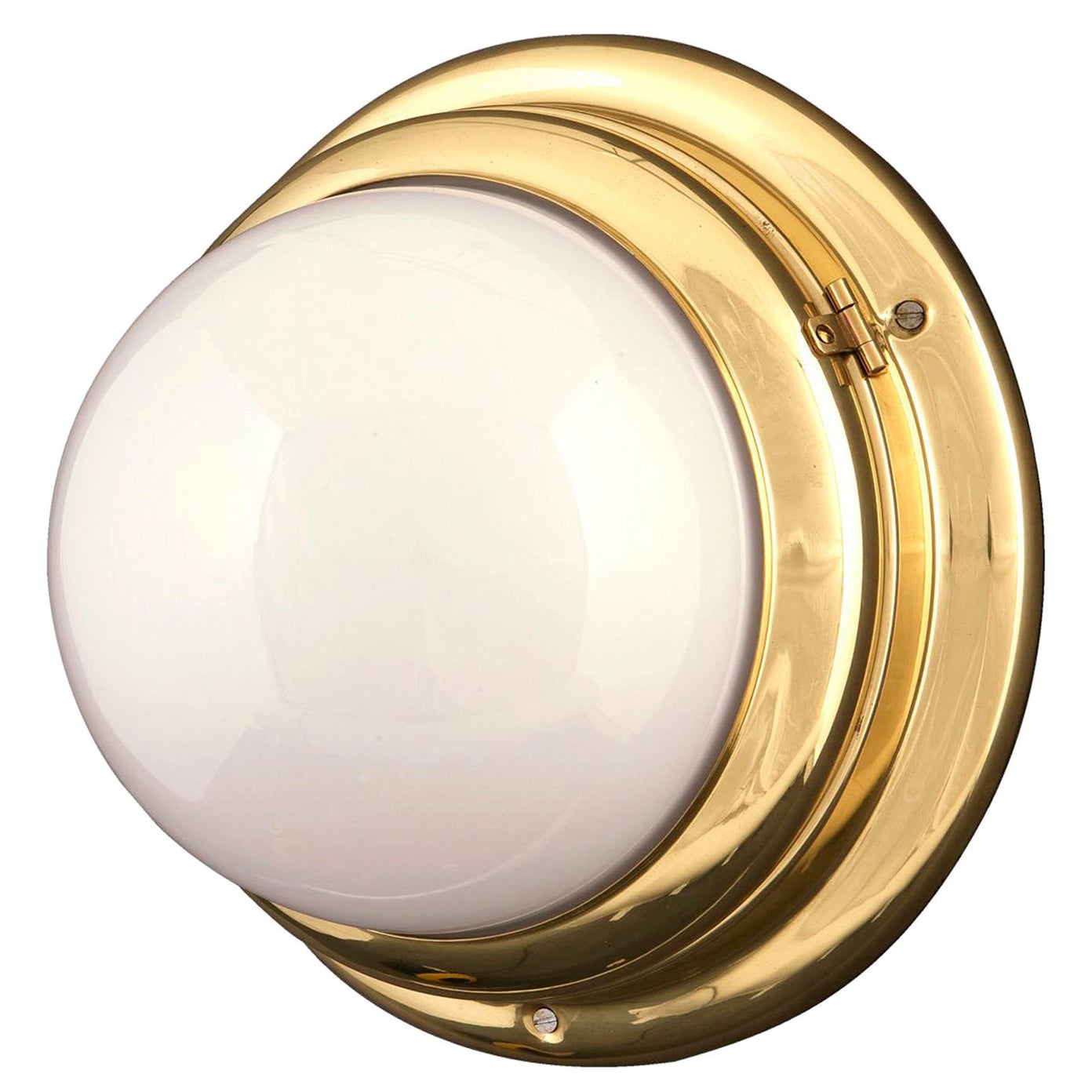 Otto Wagner Jugendstil "Viennese Tramway" Wall or Ceiling Lamp, Re-Edition For Sale