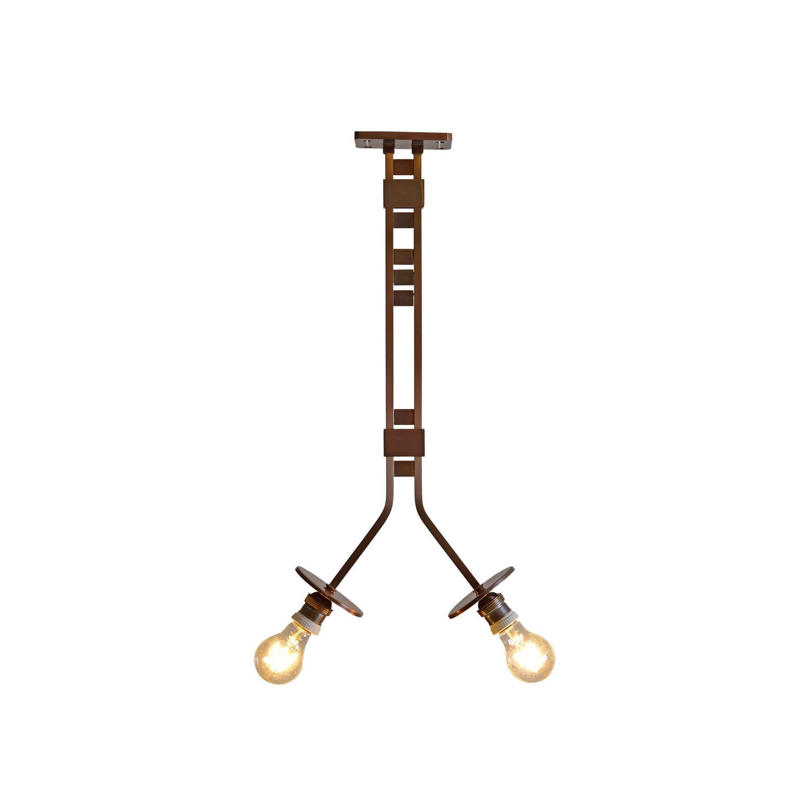 Pendant lamp for the dispatch bureau of the daily newspaper 