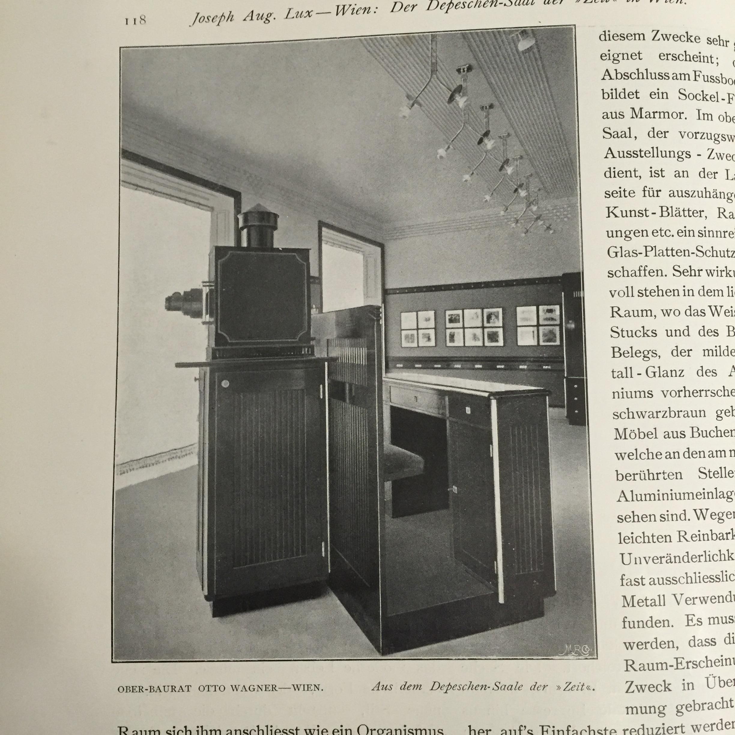 Otto Wagner Lamp 