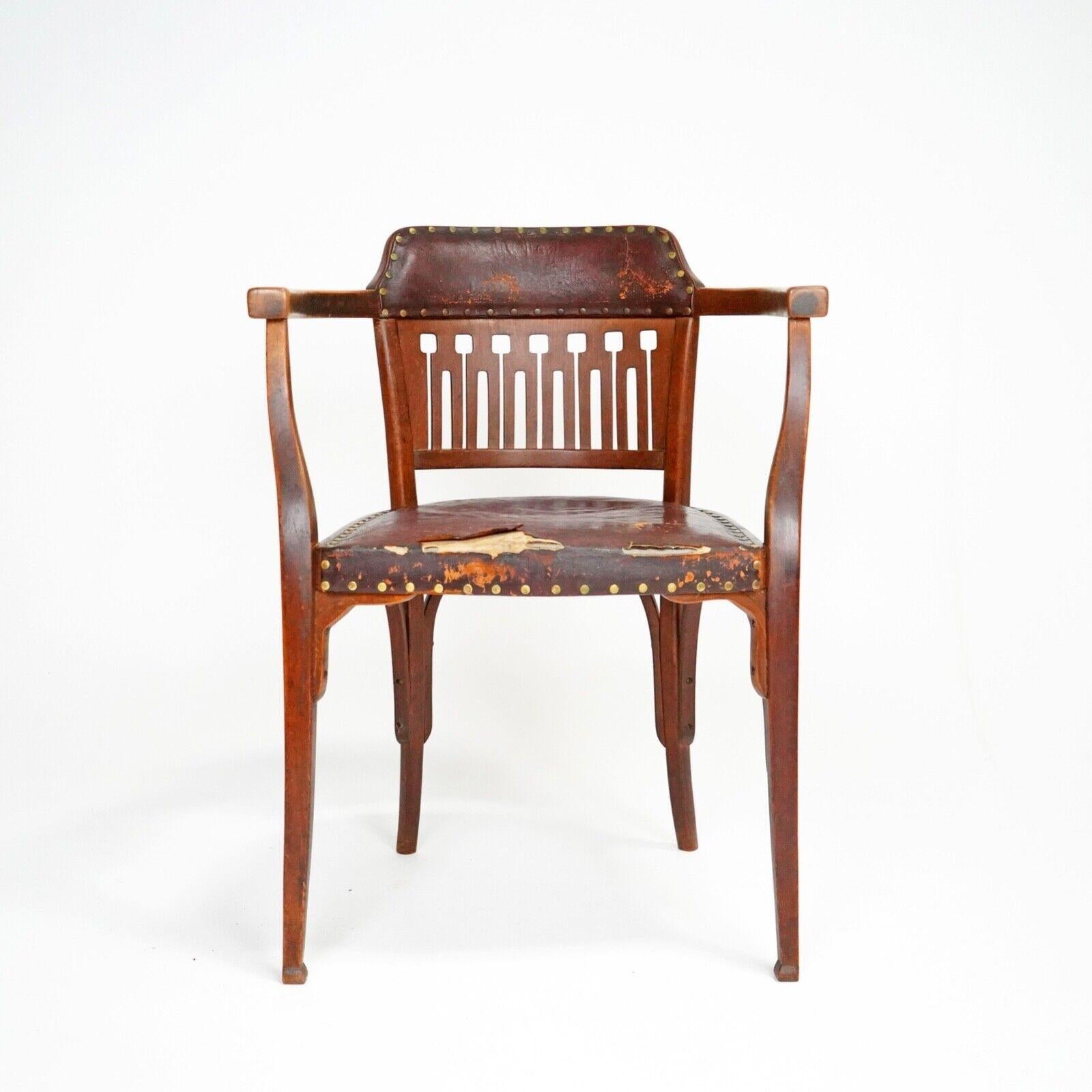 Jacob & Josef Kohn bentwood chair No.714 attributed to Otto Wagner. Otto Wagner was a leading figure in the Viennese Succession movement. The Viennese succession is an art movement formed in 1897 by a group of Austrian artists, closely related to