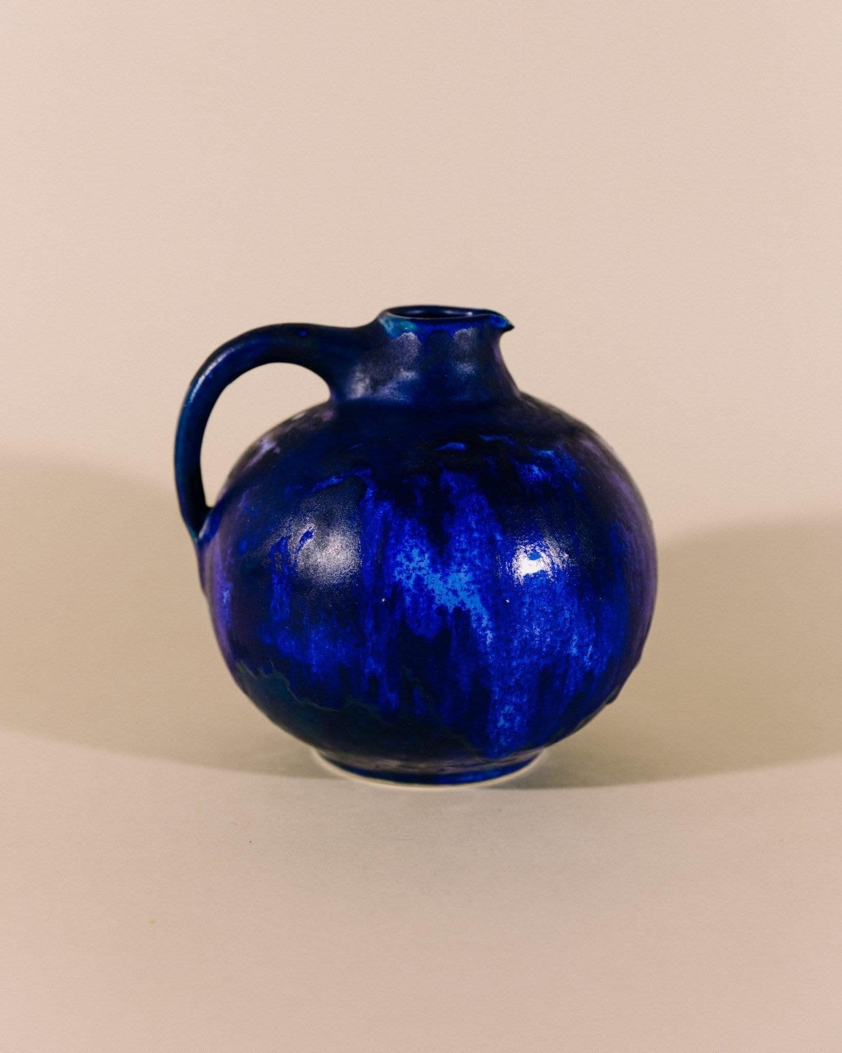 Vaso/bicchiere in ceramica di Otto Wichmann Studio Art Pottery Mid Century Design, 1960 In condizioni buone in vendita a Montecalvoli, IT