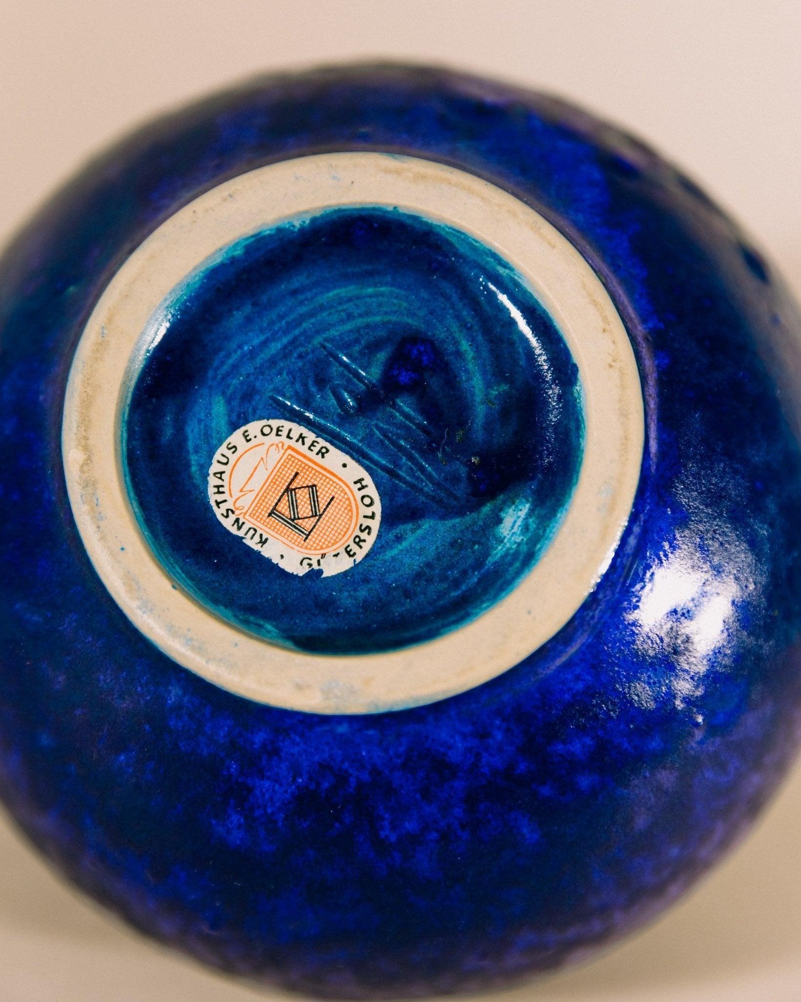 Vaso/bicchiere in ceramica di Otto Wichmann Studio Art Pottery Mid Century Design, 1960 in vendita 4