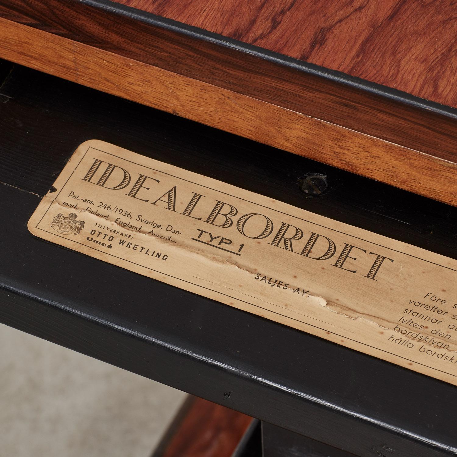 Otto Wretling 'Ideal' dining table - Sweden,  1936 For Sale 1