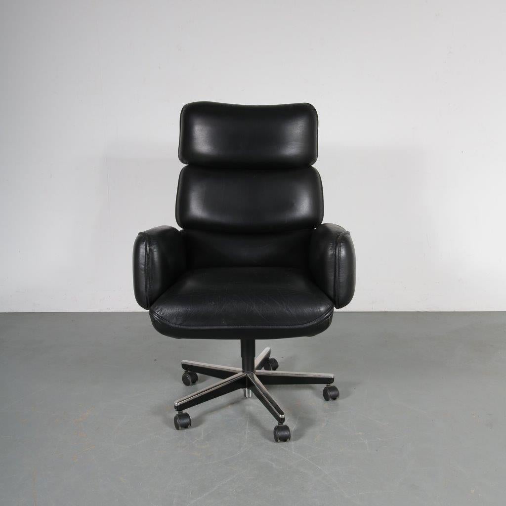 Otto Zapf Executive Chair for Knoll International, USA, 1970 In Good Condition In Amsterdam, NL