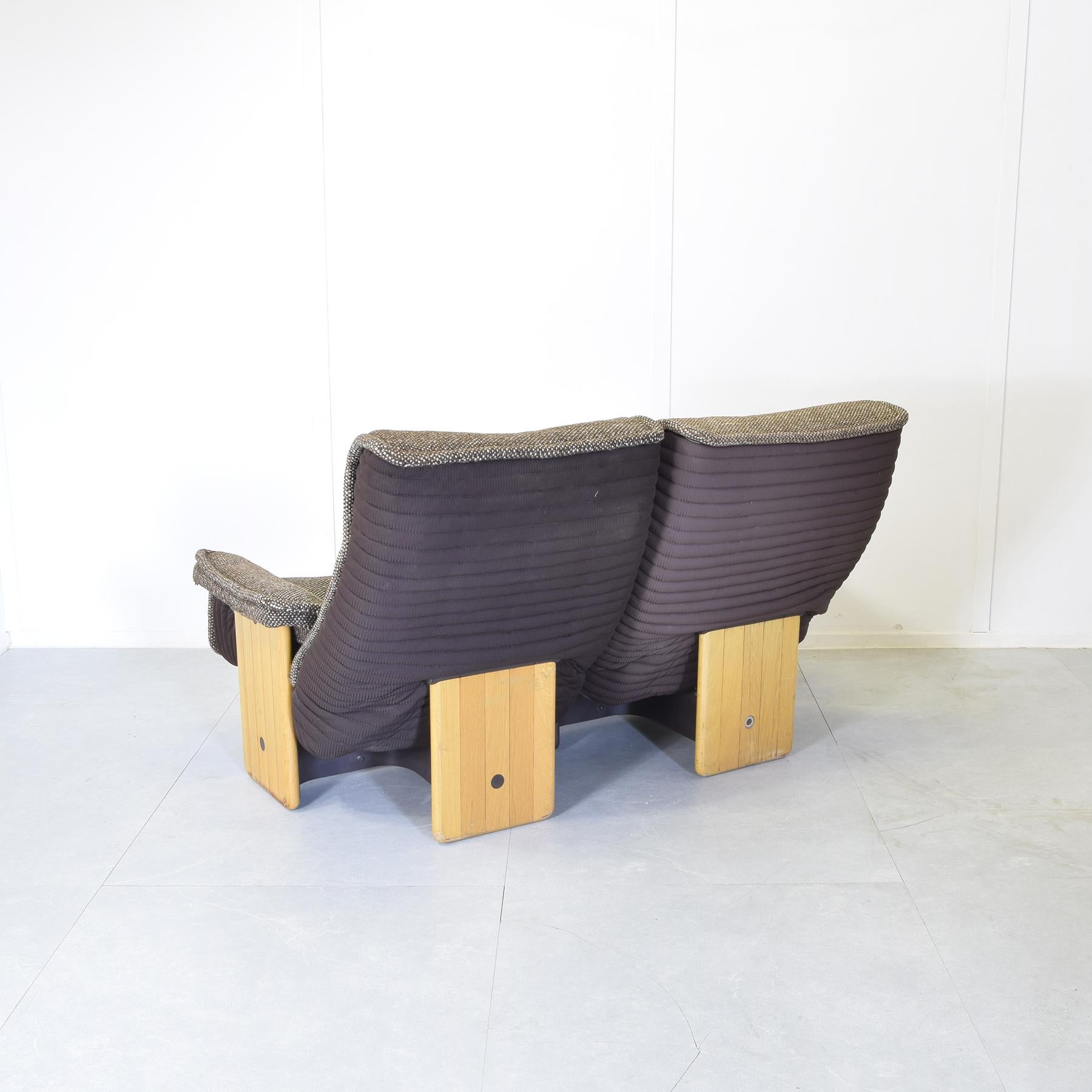 Fabric Otto Zapf Follow Me sofa 1970s. For Sale