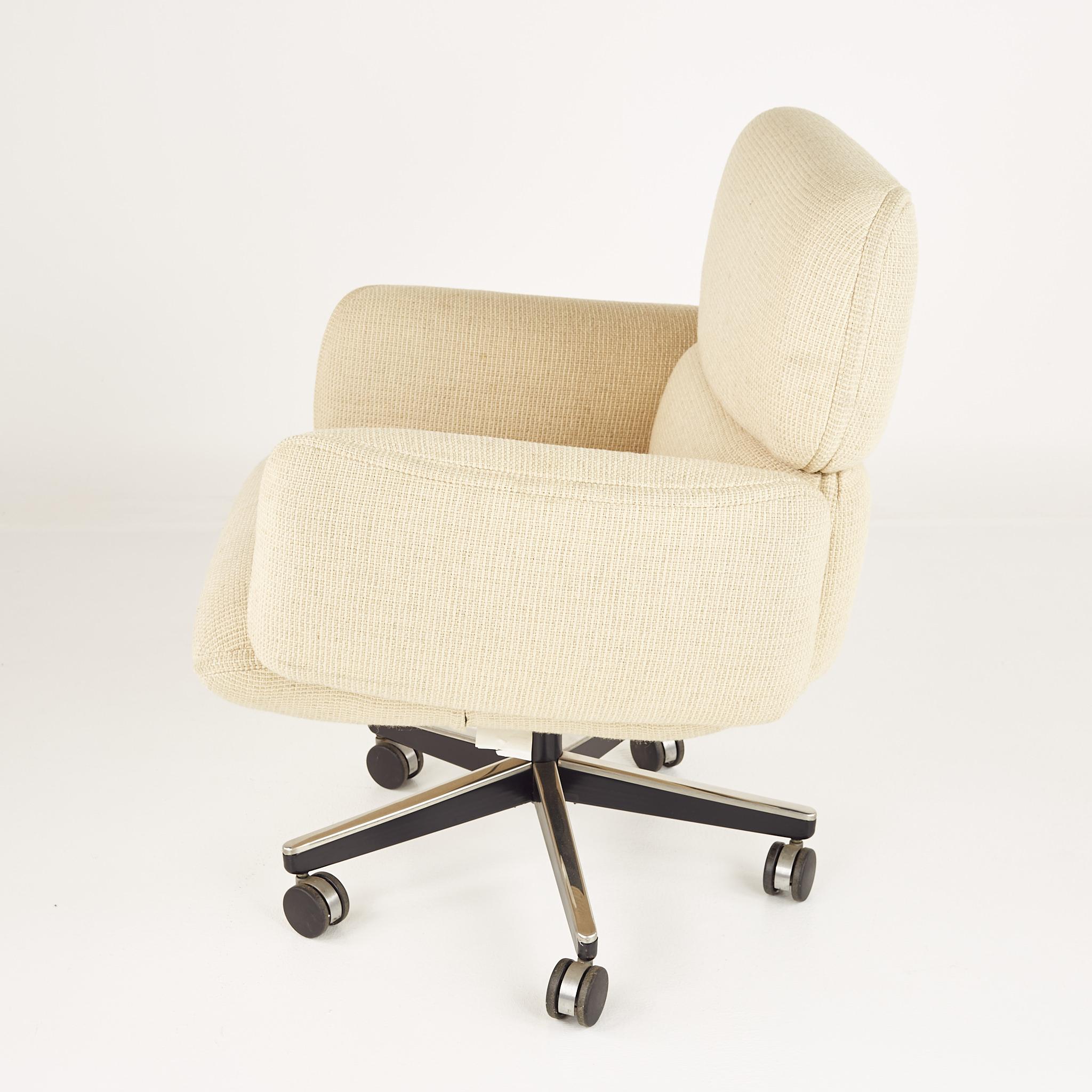 Mid-Century Modern Otto Zapf for Knoll Mid Century Upholstered Office Chair