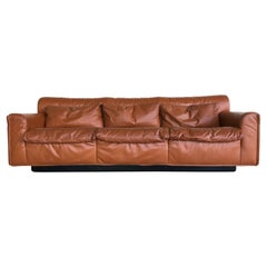 Otto Zapf Leather Knoll Sofa, 1980