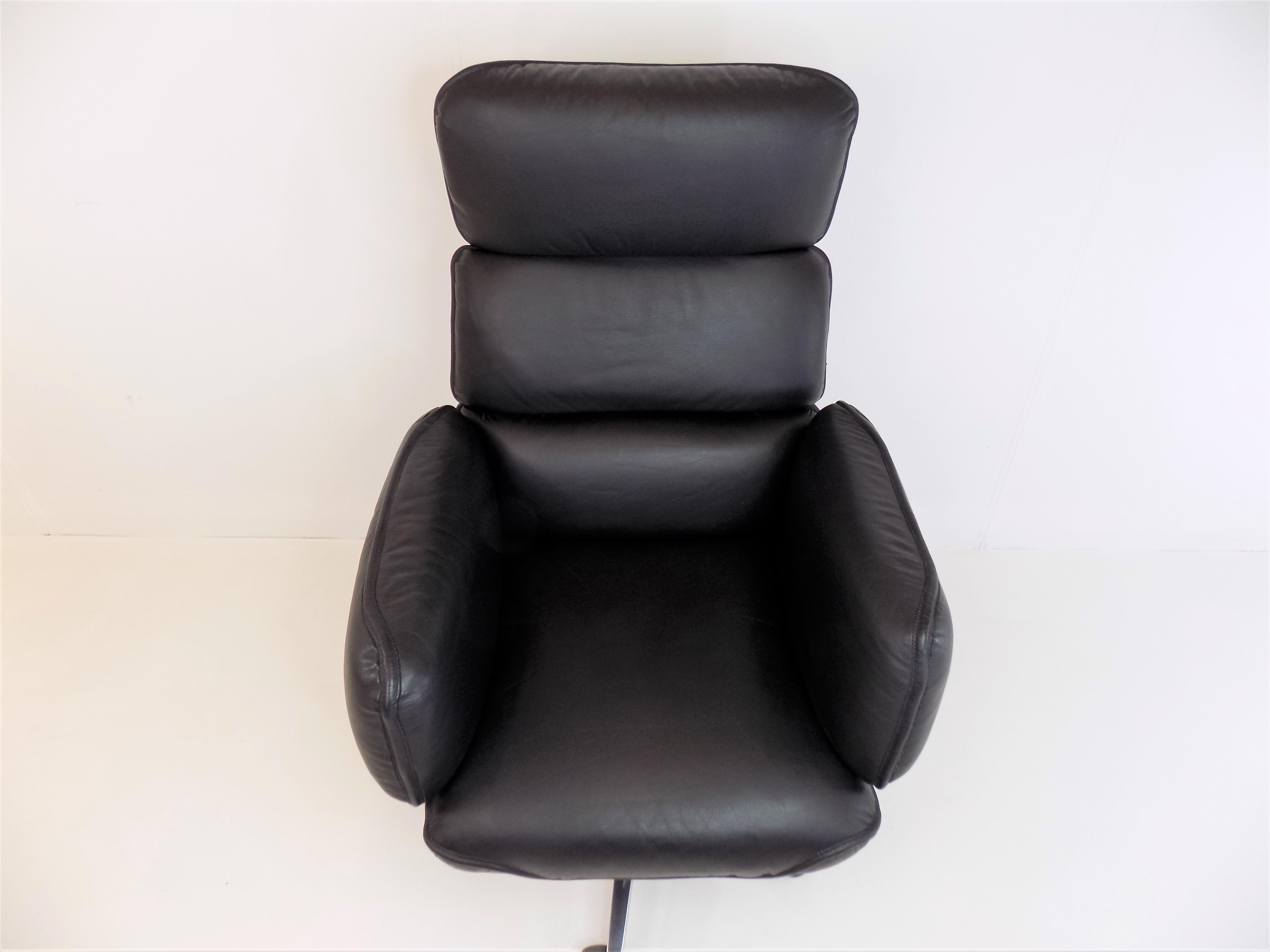 Otto Zapf Leather Office Chair for Topstar 4