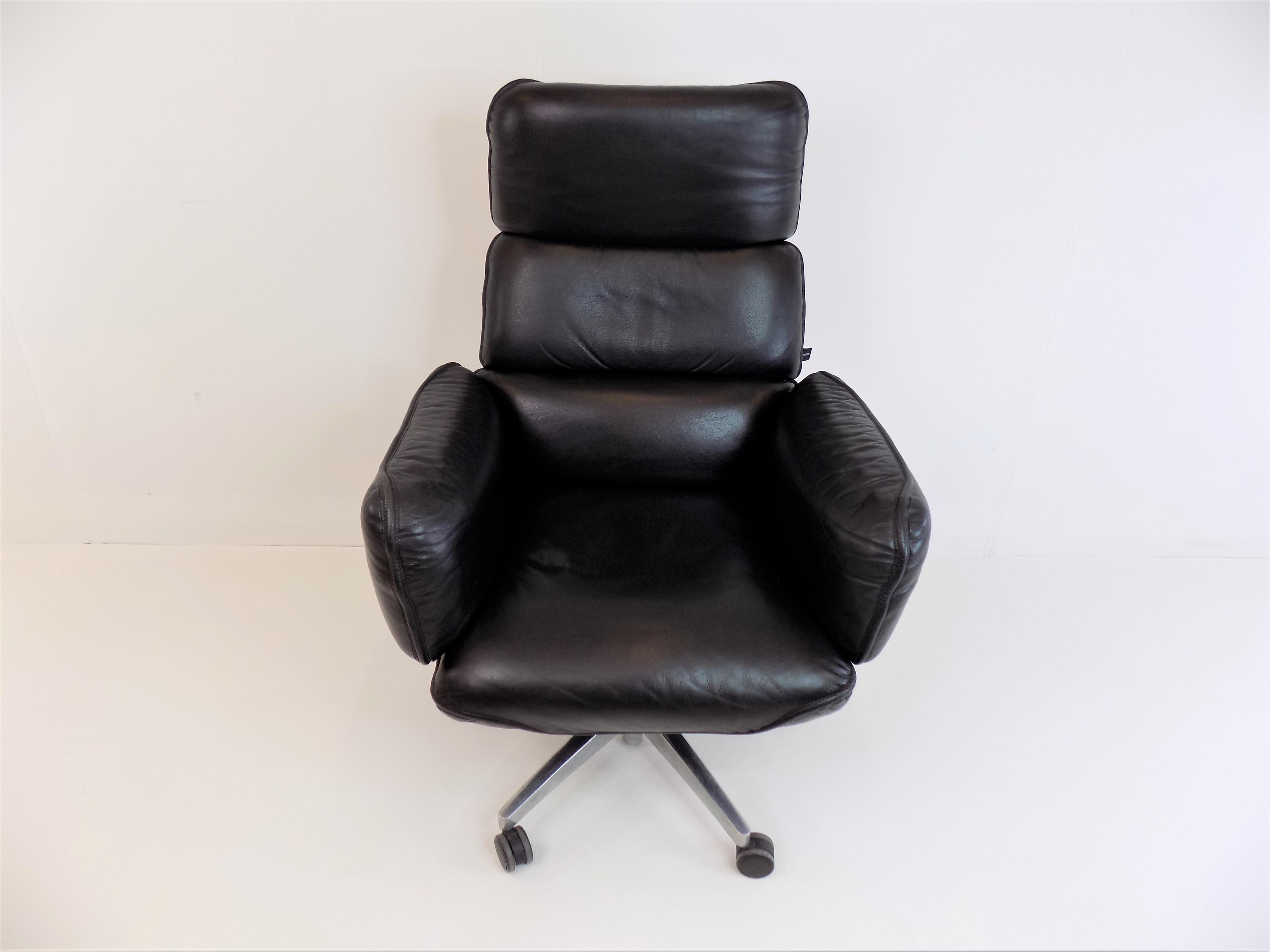Otto Zapf Leather Office Chair for Topstar 5