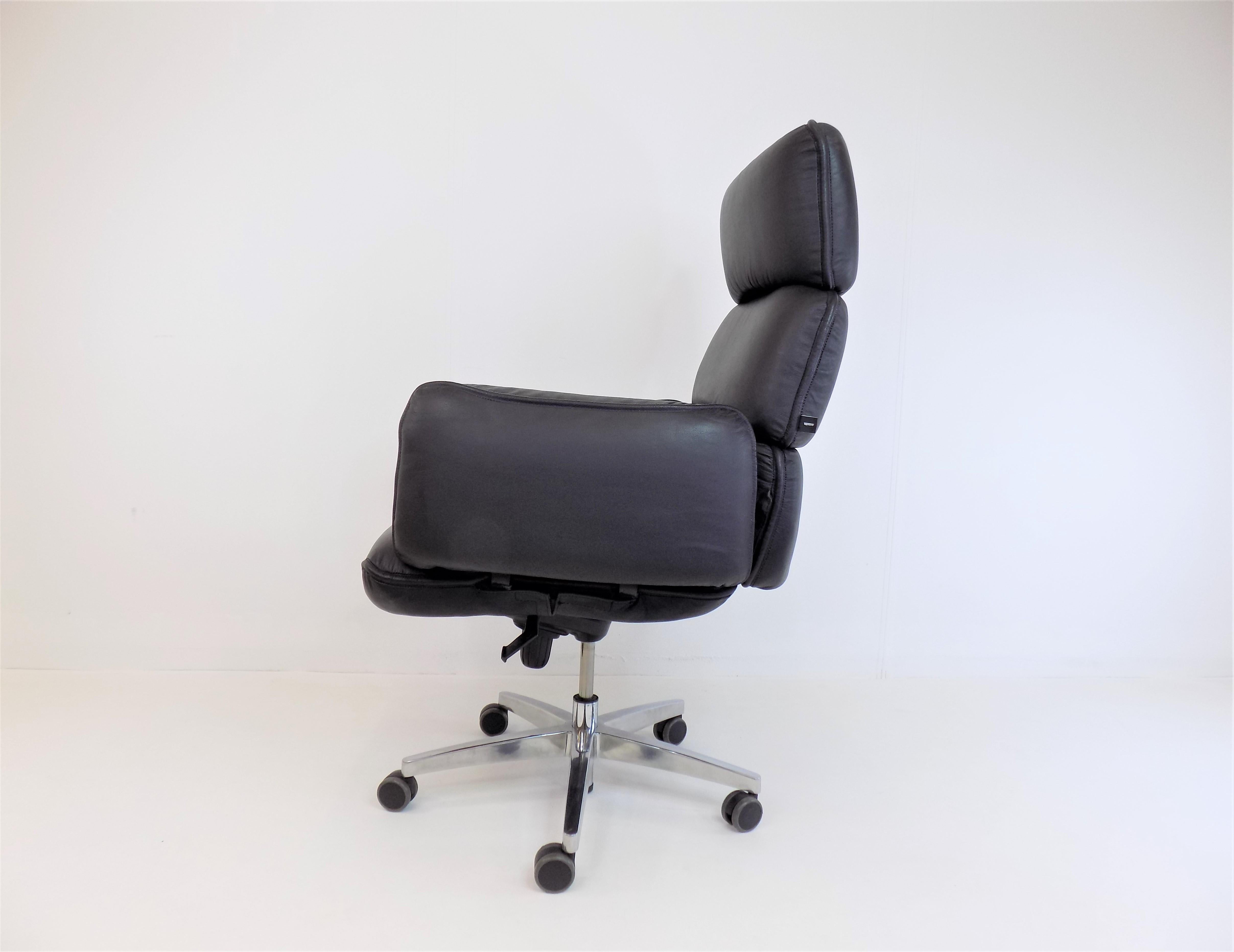 Otto Zapf Leather Office Chair for Topstar 6
