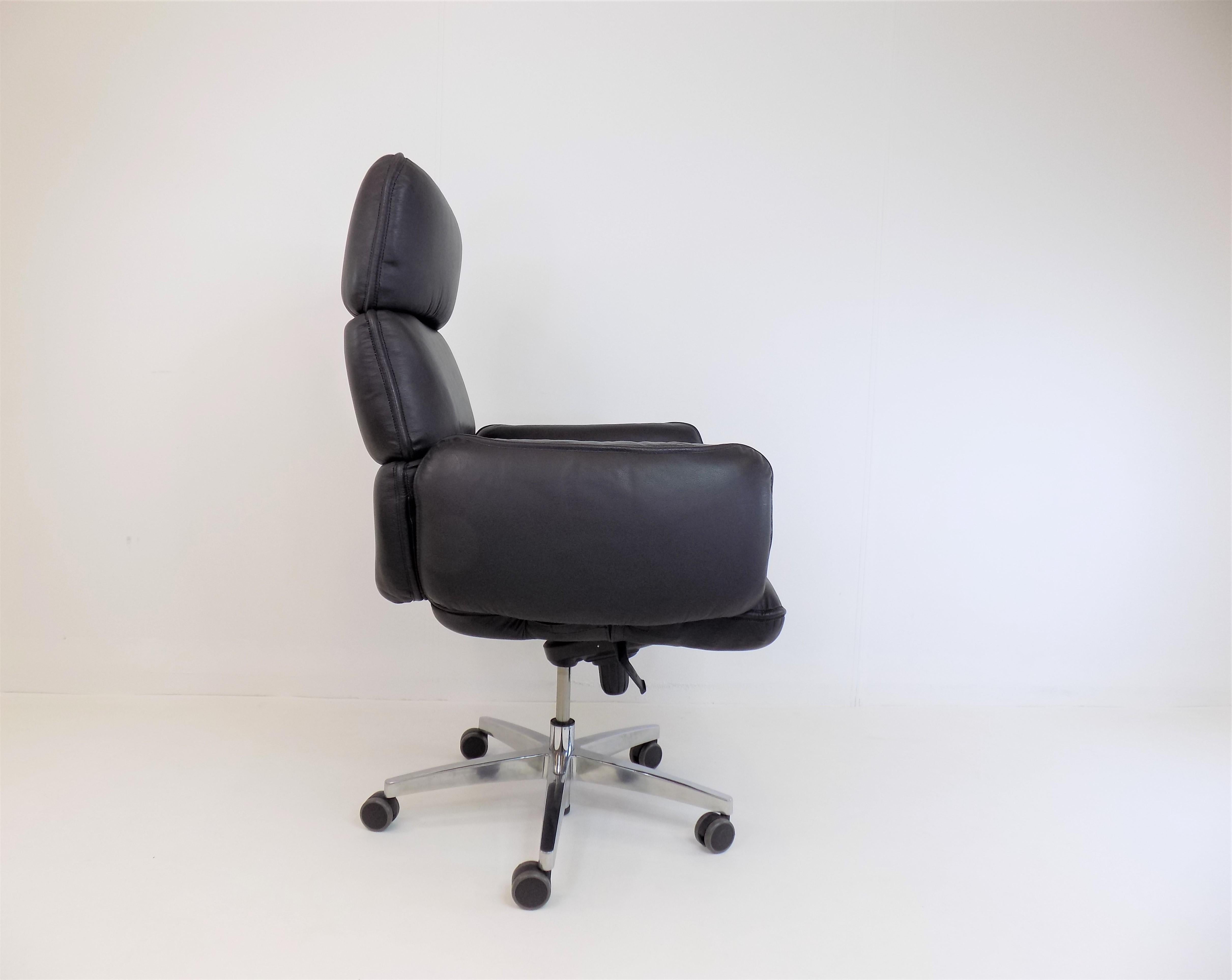 Otto Zapf Leather Office Chair for Topstar 9