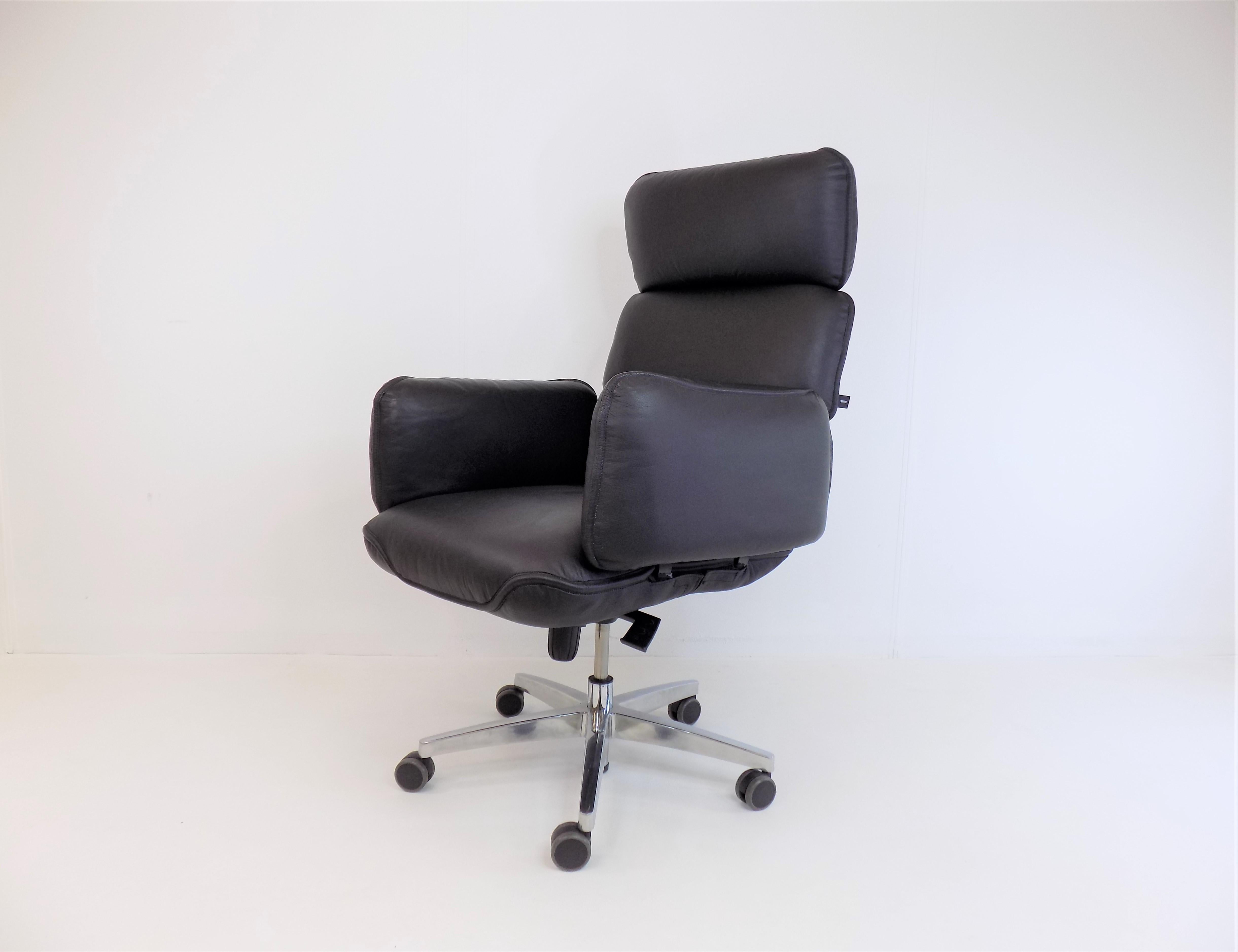 Otto Zapf Leather Office Chair for Topstar 1