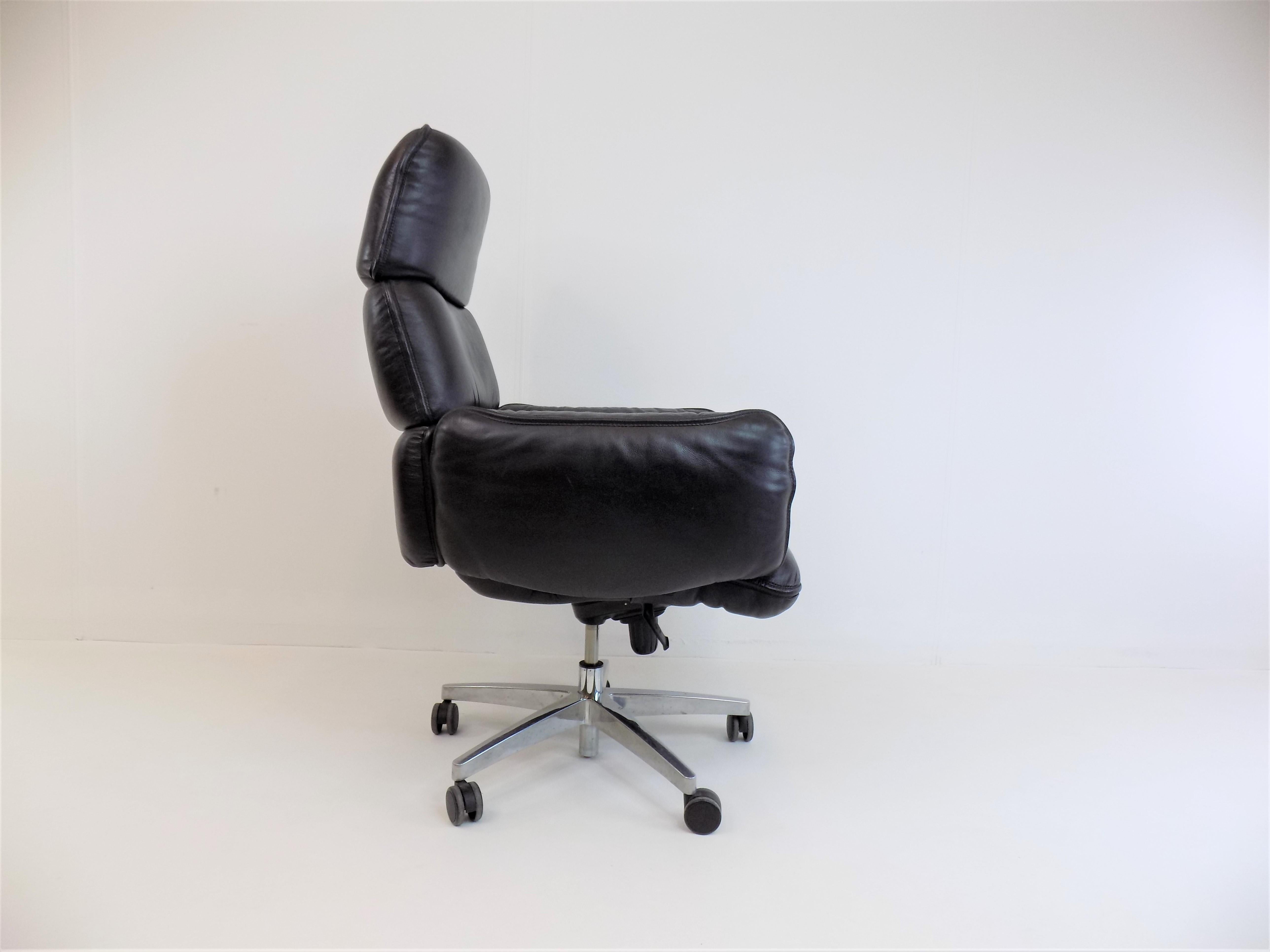 Otto Zapf Leather Office Chair for Topstar 2