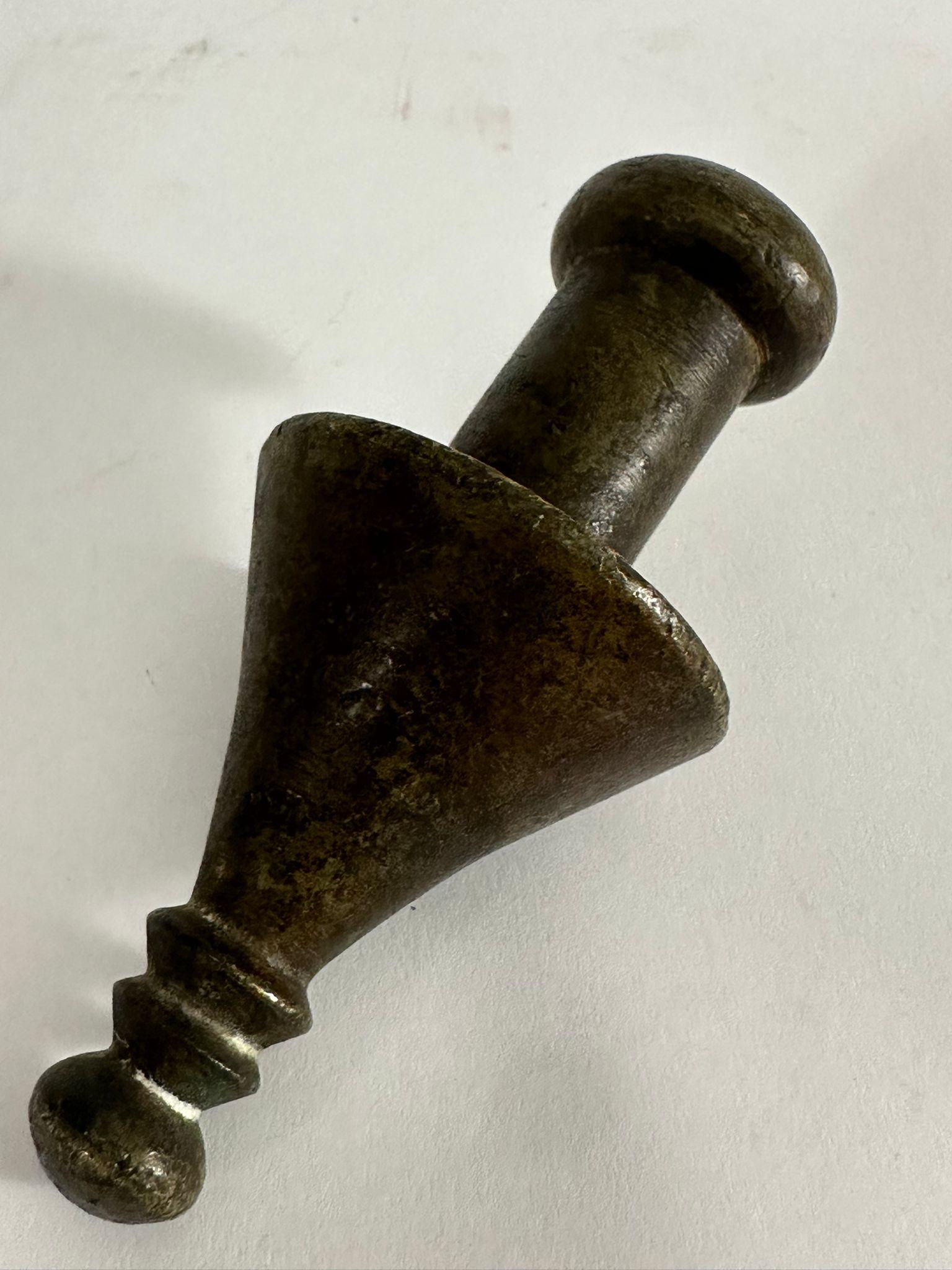 Ottoman Bronze Plumb Bob, ca. 1800 – Eretz Israel For Sale 1