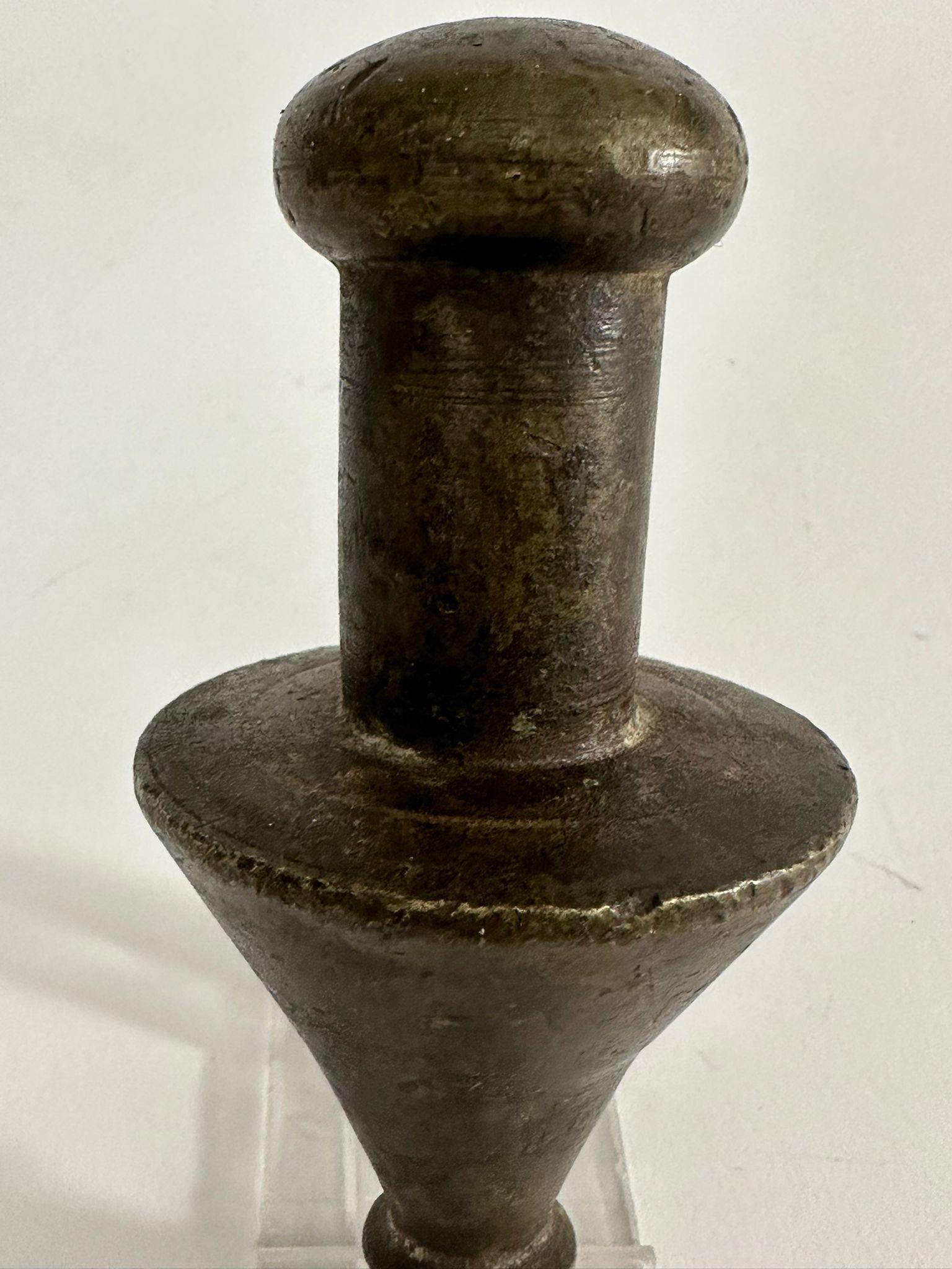 Ottoman Bronze Plumb Bob, ca. 1800 – Eretz Israel For Sale 2