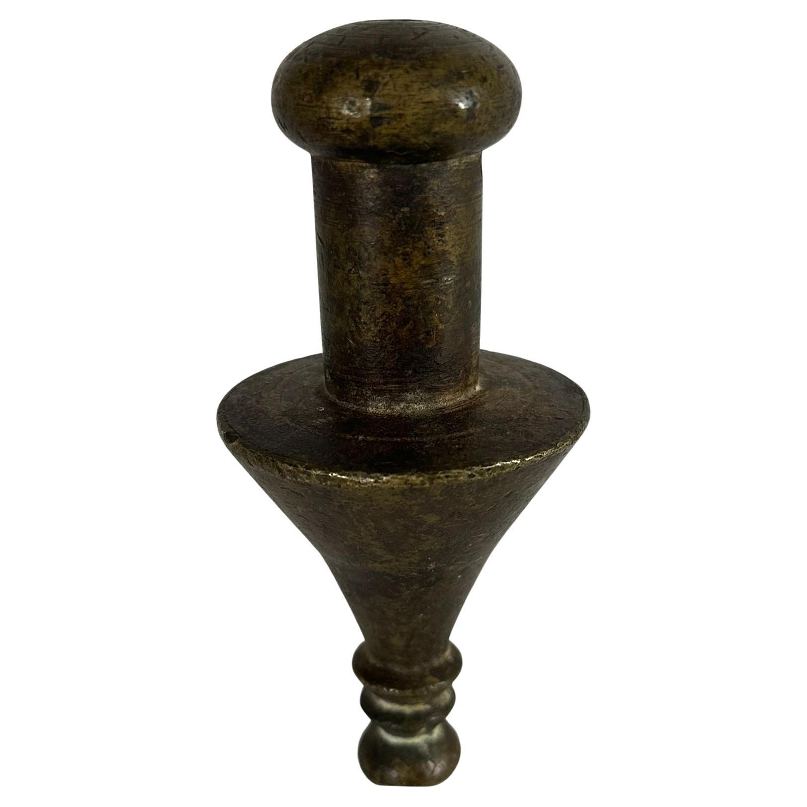 Ottoman Bronze Plumb Bob, ca. 1800 – Eretz Israel For Sale