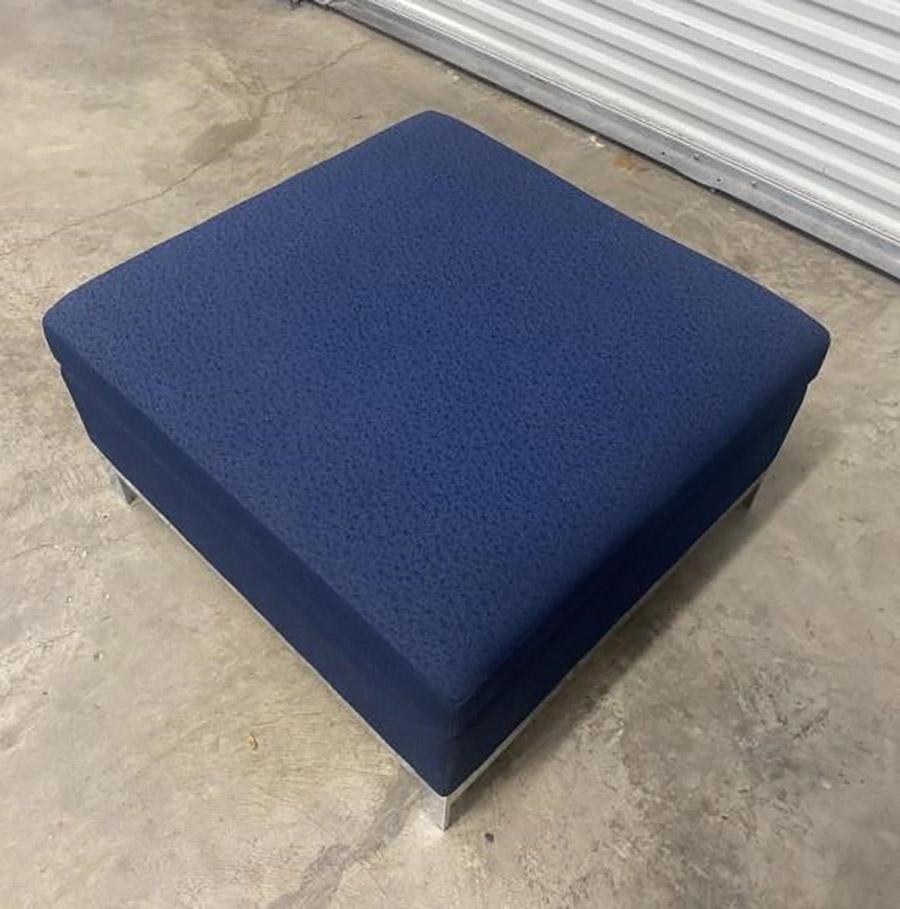 Ottoman by Martin Brattrud In Distressed Condition For Sale In Pasadena, TX
