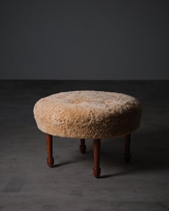 Ottoman by unknown designer, Sweden, 1950s