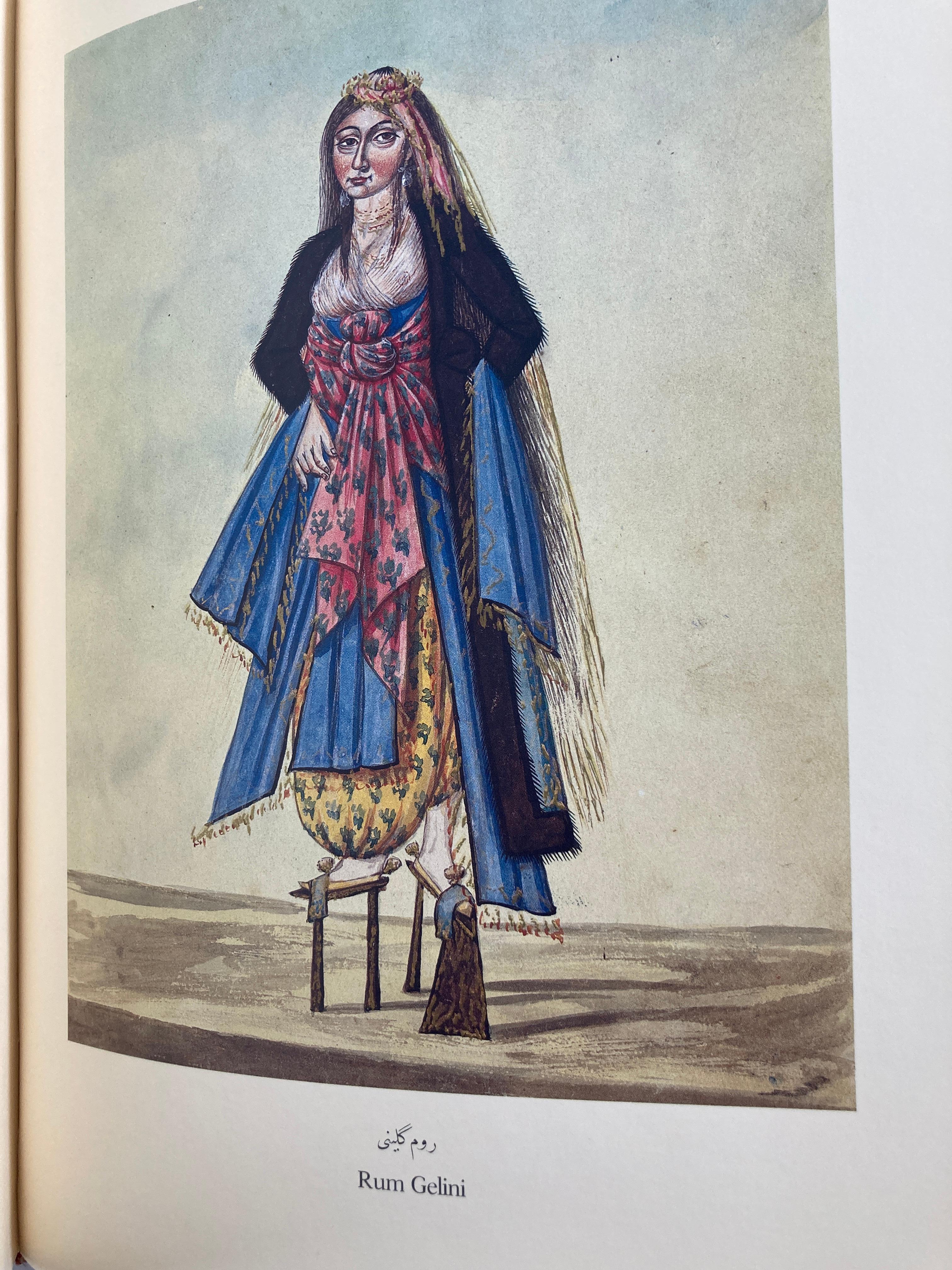 Ottoman Costumes Turkish Hardcover, January 1, 1986 Coffee Table Book For Sale 5