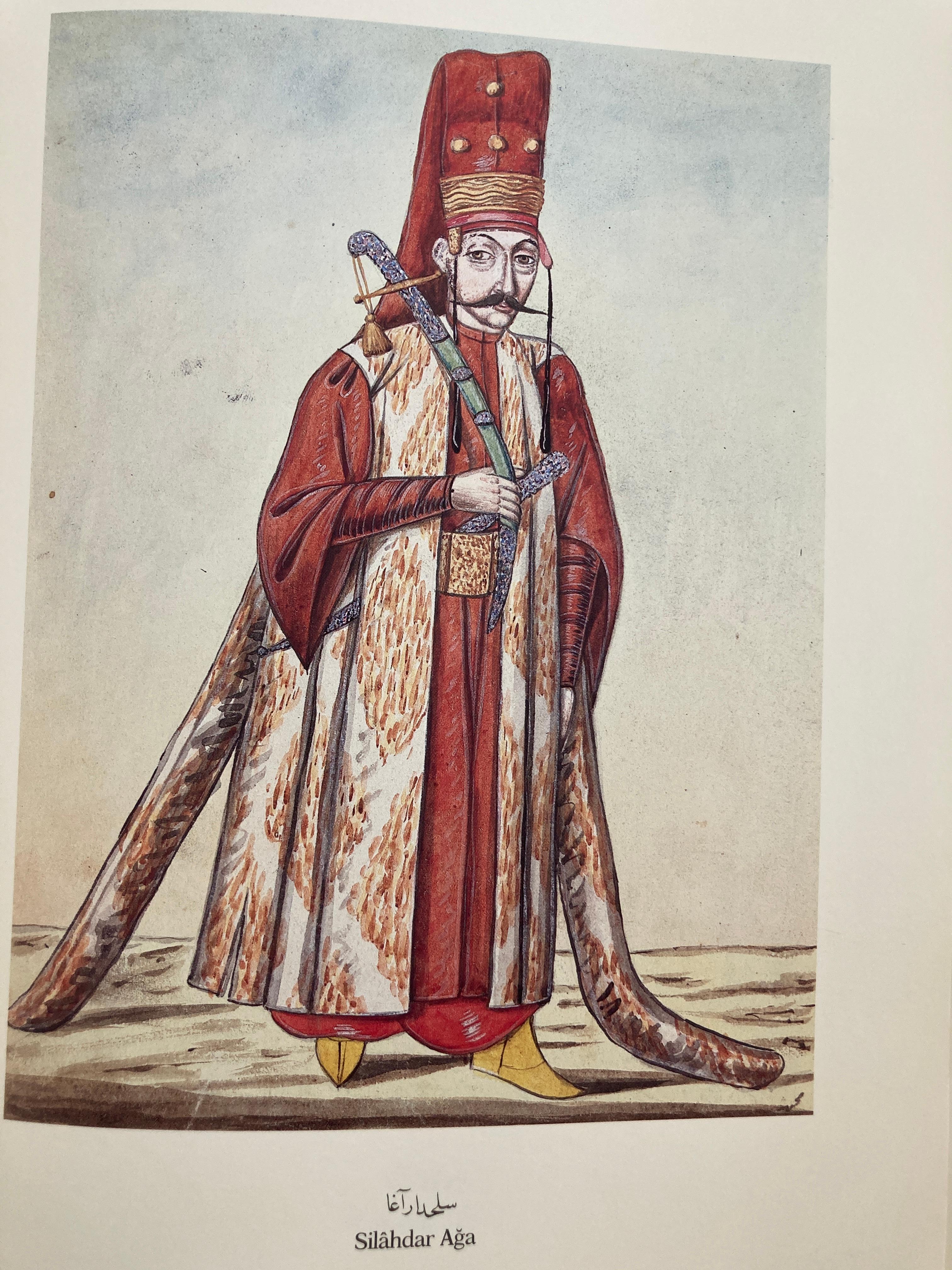 Ottoman Costumes Turkish Hardcover, January 1, 1986 Coffee Table Book In Good Condition For Sale In North Hollywood, CA