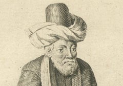 Ottoman Dervish Costumes and Soldiers from the 18th Century, Engraved in 1734