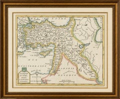 Ottoman Empire Asia Map, Turquie d’Asie by La Porte, Paris, 1779