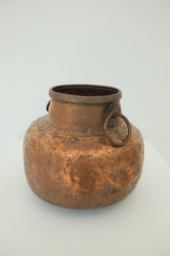 Ottoman Hammered Copper Vessel, 18th Century