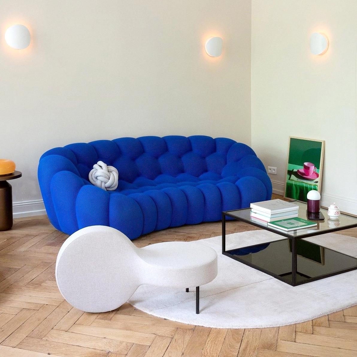 Ottoman Loop in tessuto bouclé di WOO In condizioni Nuovo in vendita a Kyiv, UA