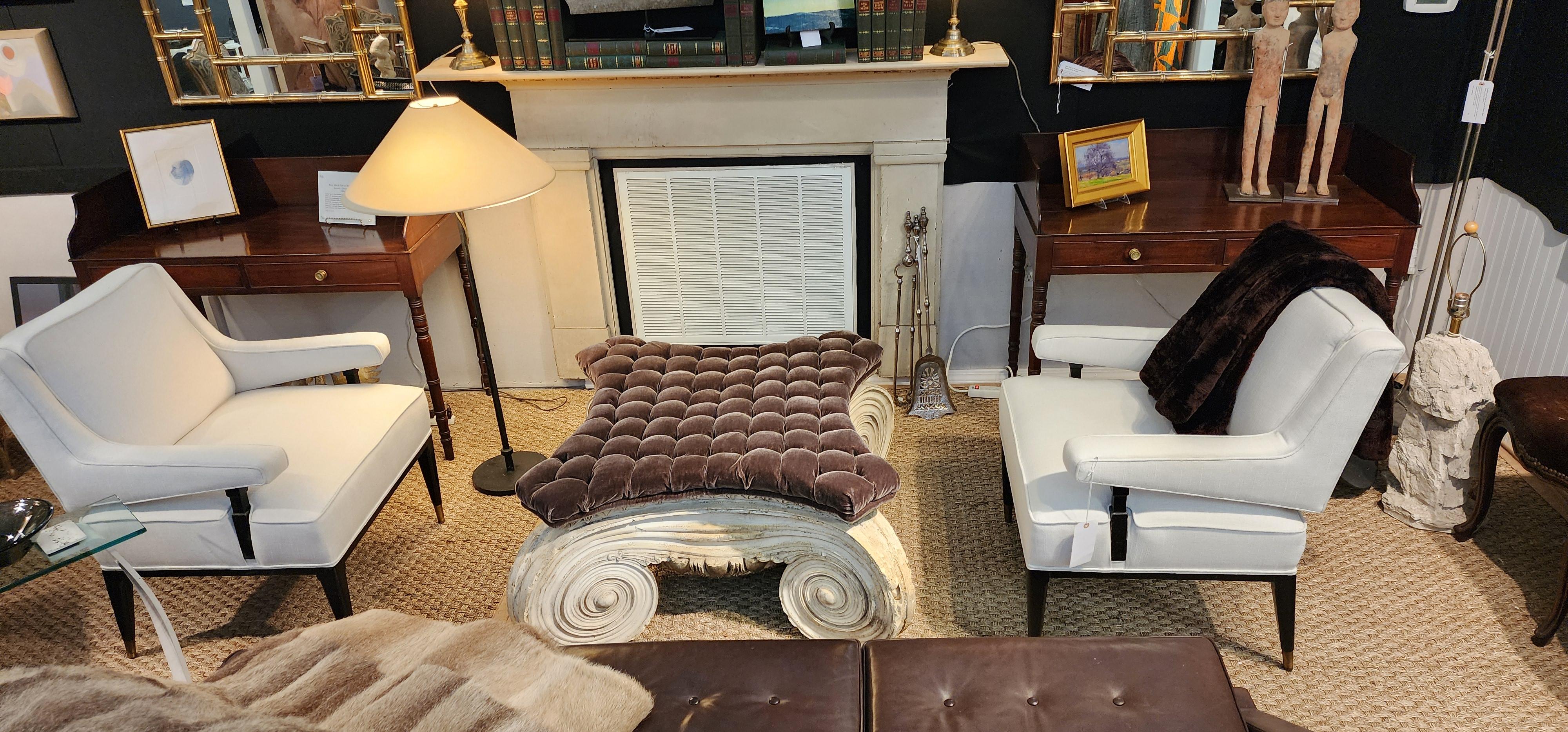 Grand pouf en grès architectural du 19ème siècle Bon état - En vente à Hudson, NY