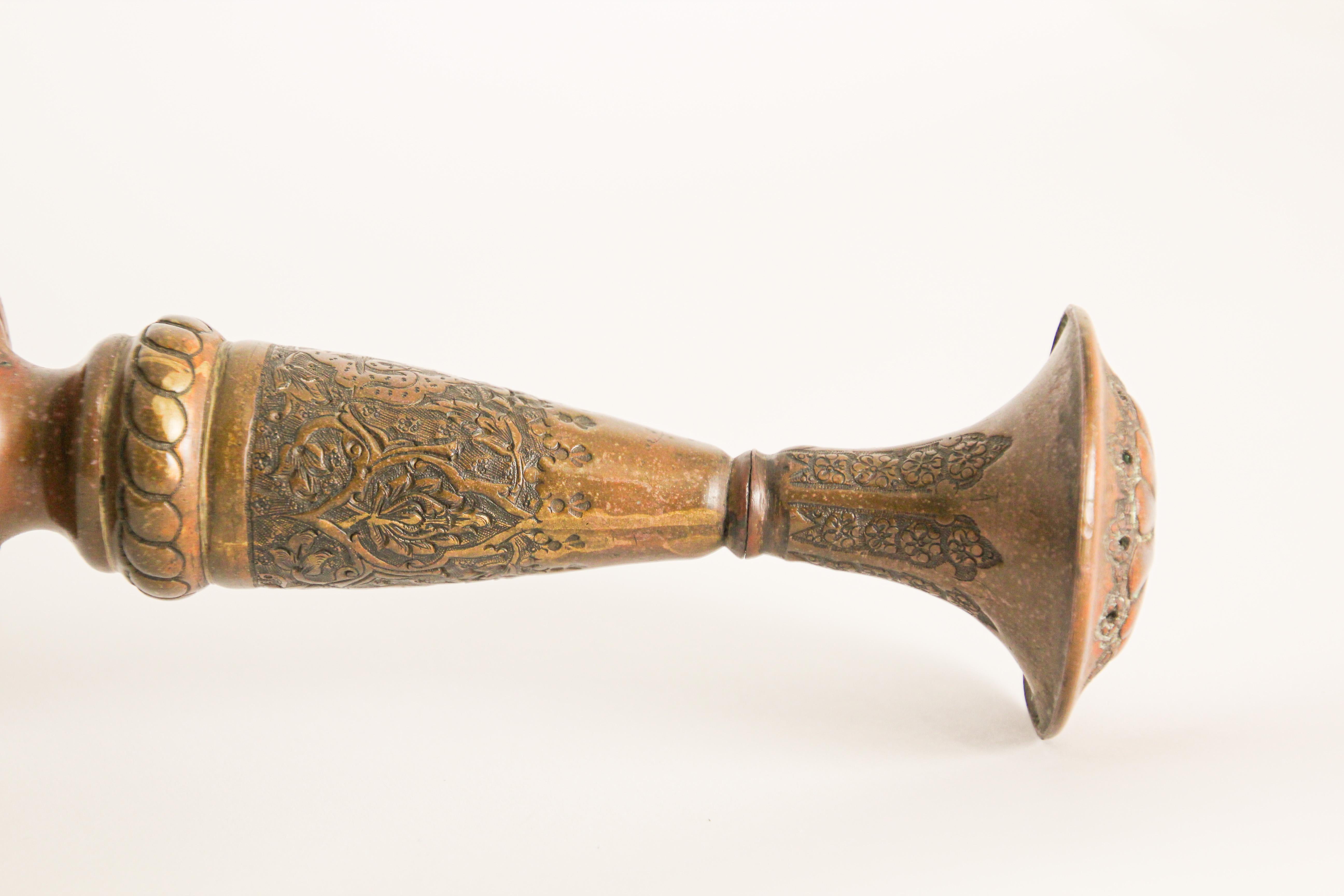 Ottoman Mameluke Decorative Copper Rosewater Perfume Sprinkler 2