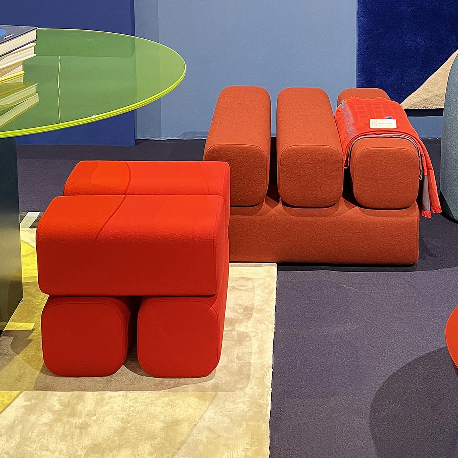 Pouf Drova par WOO en vente 1