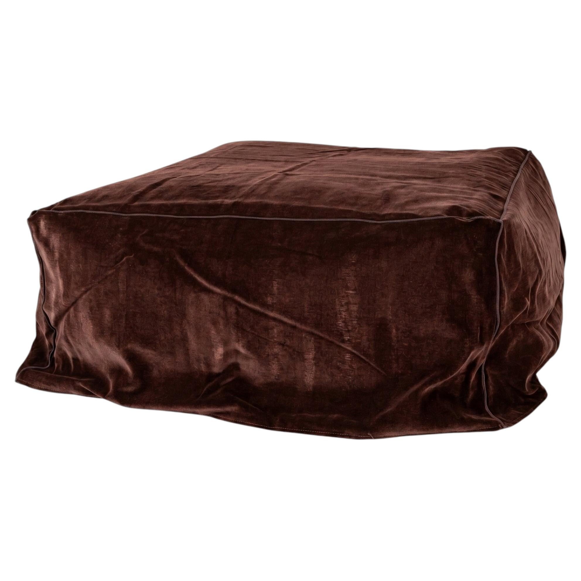Pouf / Ottoman Gervasoni Ghost 08 design Paola Navone - Aurora
