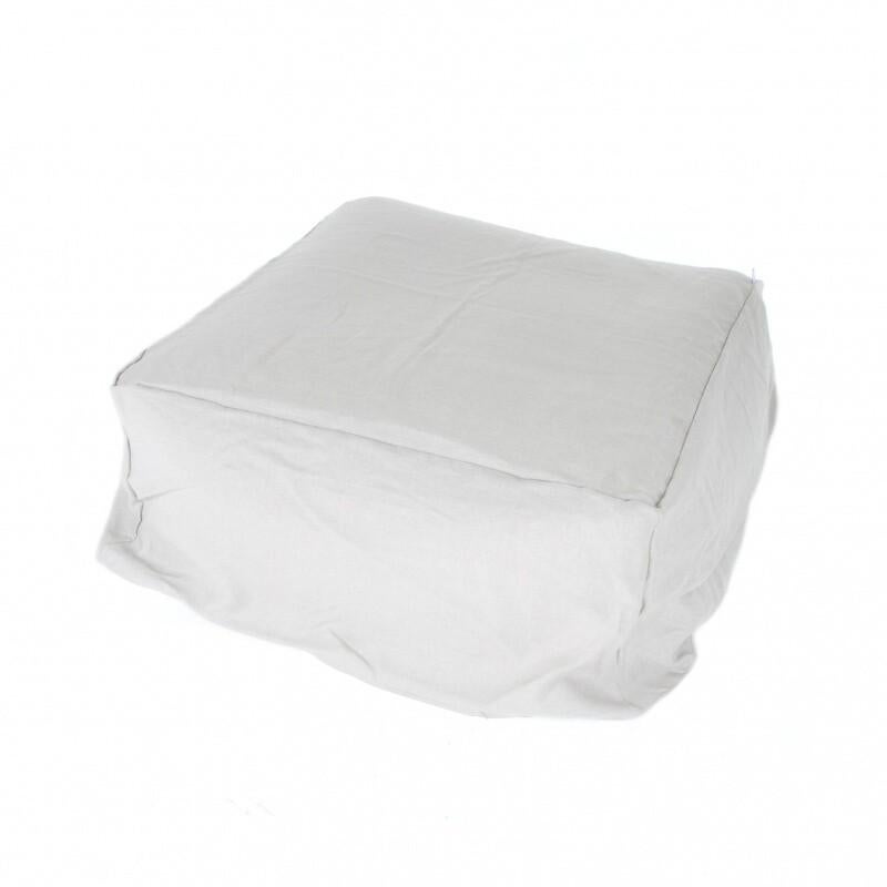 Gervasoni Ghost 08 – Pouf
Design: Paola Navone

Ghost 08 is a generous and versatile pouf, designed to complement the Ghost seating collection or to be used as a standalone piece. Its essential structure, padded with polystyrene, provides lightness