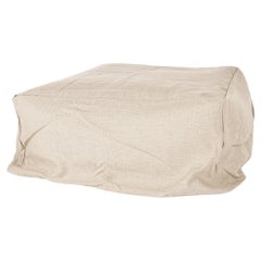 Ottoman / Pouf Gervasoni Ghost 08 design Paola Navone - Stone
