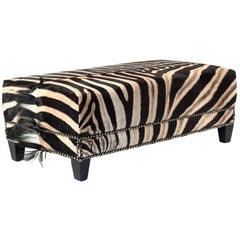 Ottoman-Rectangle Hide zébré