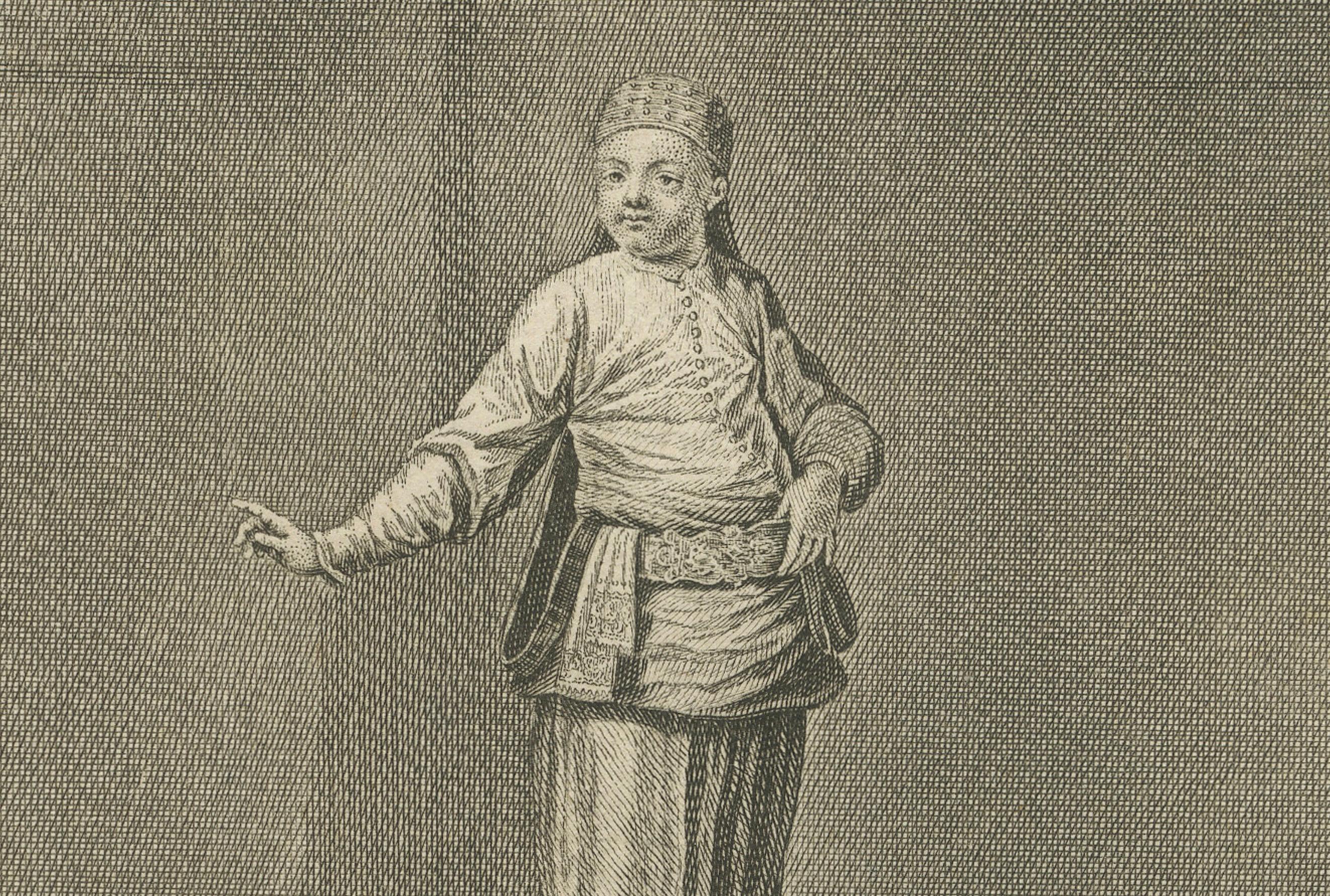 Osmanische Rituale und Tänzerinnen - Kupferstich von 1734 über türkische Liebe, Zeremonie und Tanz (Graviert) im Angebot