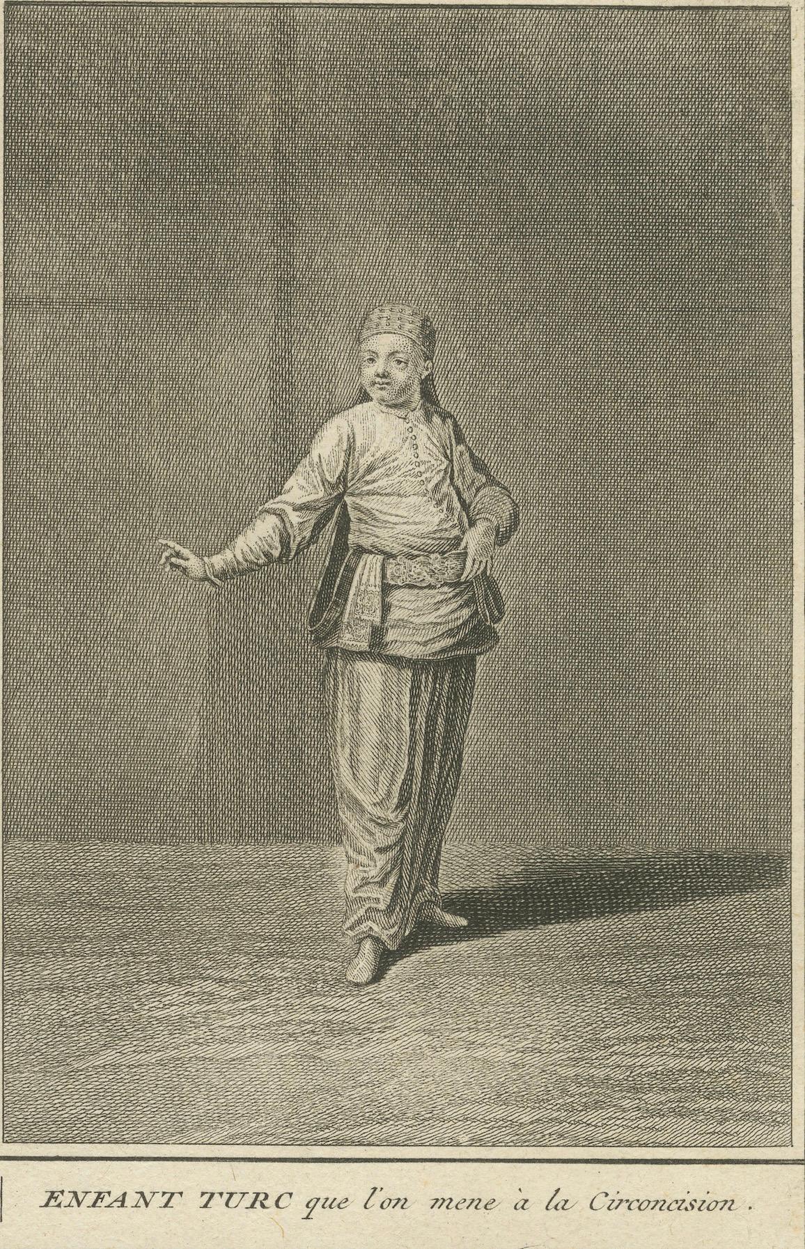 Osmanische Rituale und Tänzerinnen - Kupferstich von 1734 über türkische Liebe, Zeremonie und Tanz im Angebot 2